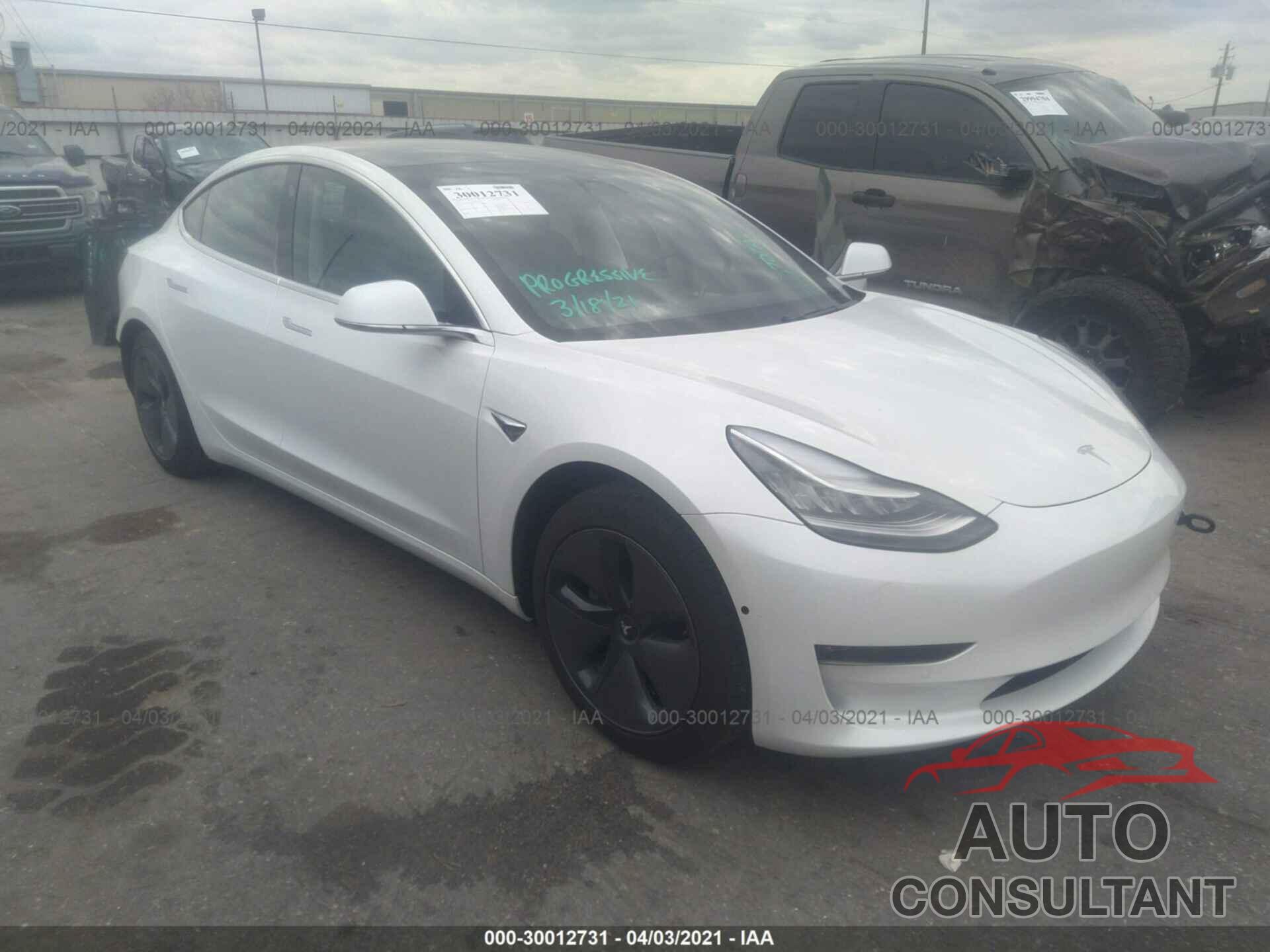 TESLA MODEL 3 2020 - 5YJ3E1EBXLF637417