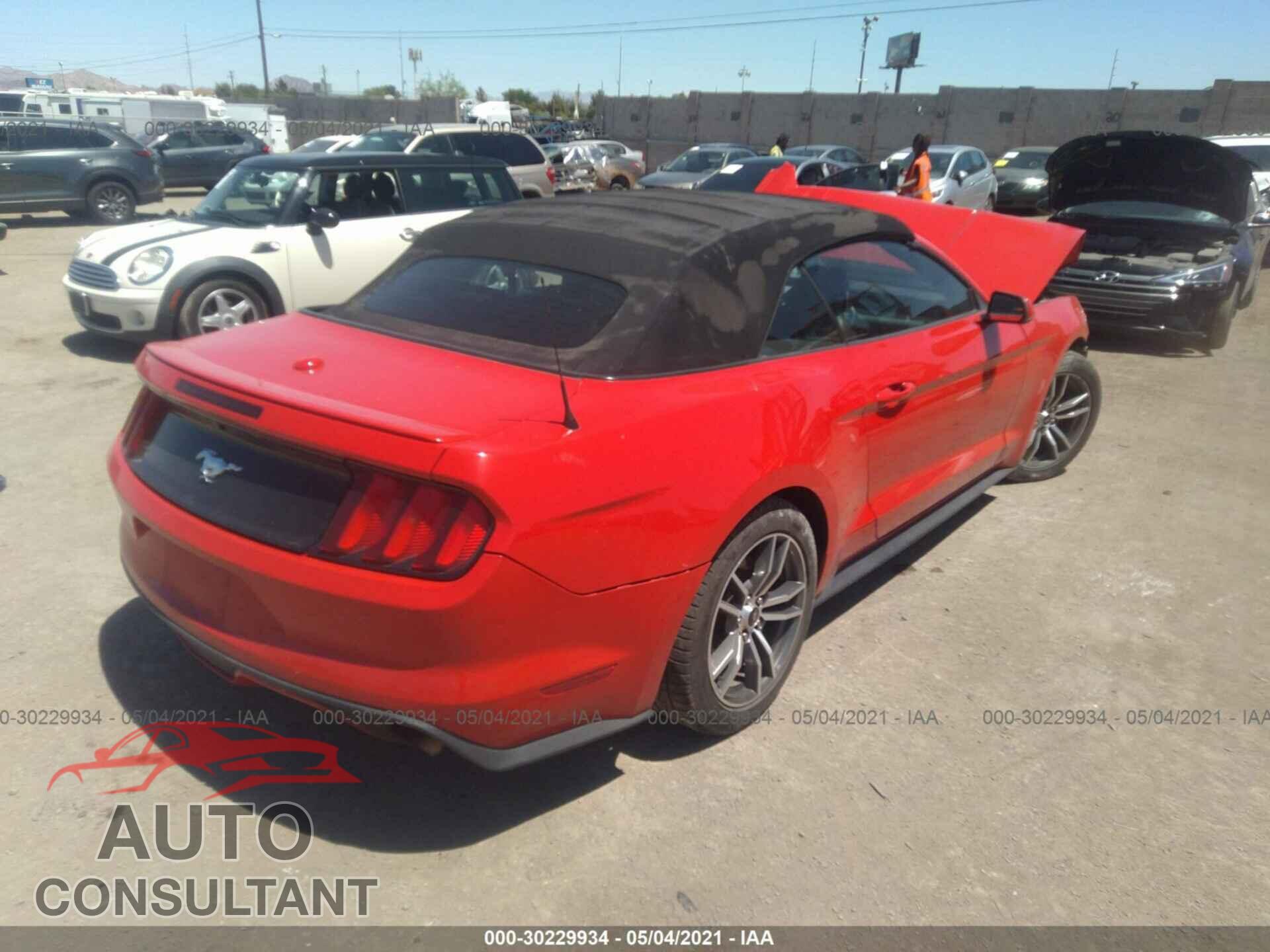 FORD MUSTANG 2016 - 1FATP8UH5G5212838