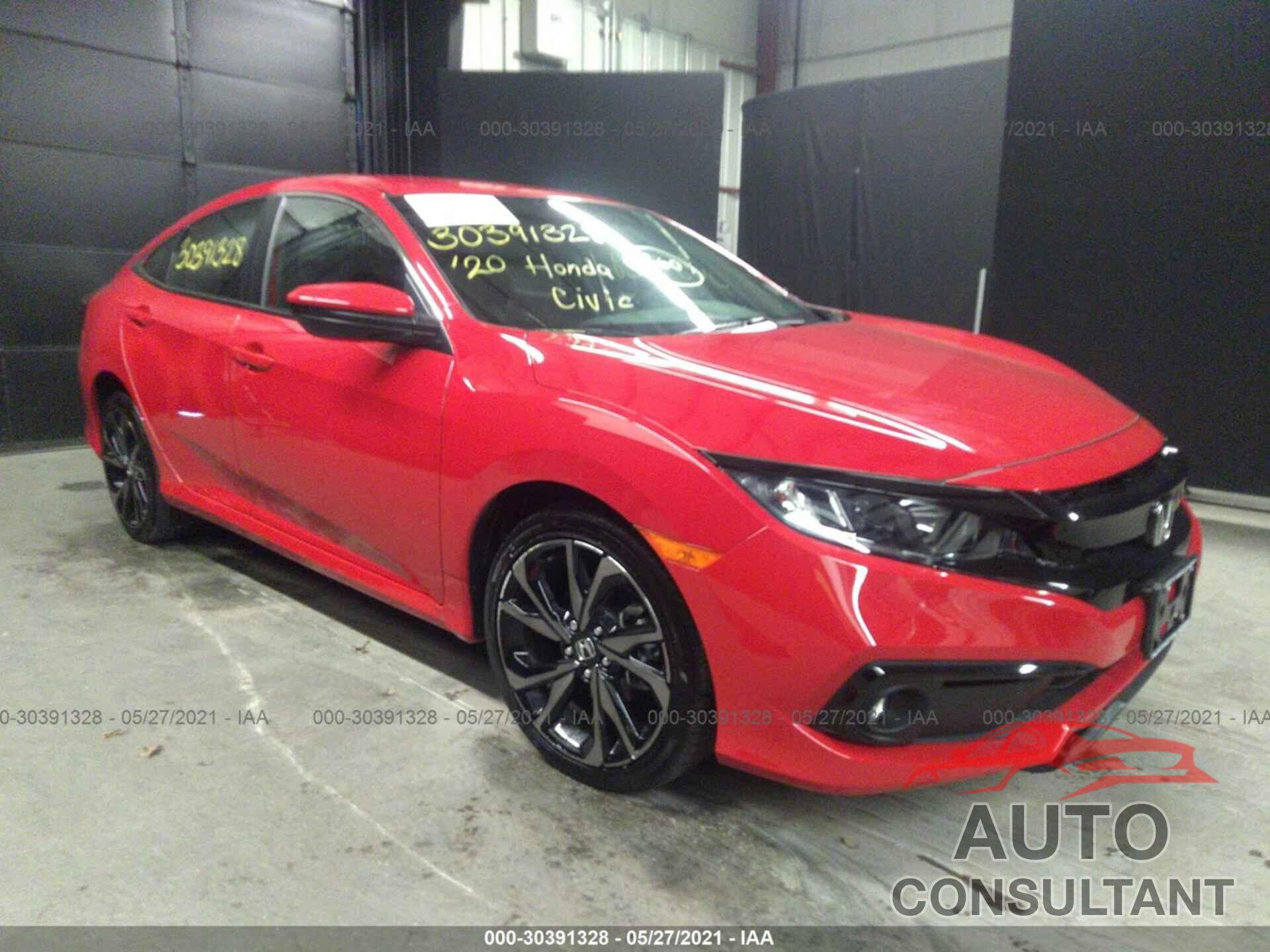 HONDA CIVIC SEDAN 2020 - 2HGFC2F87LH588541