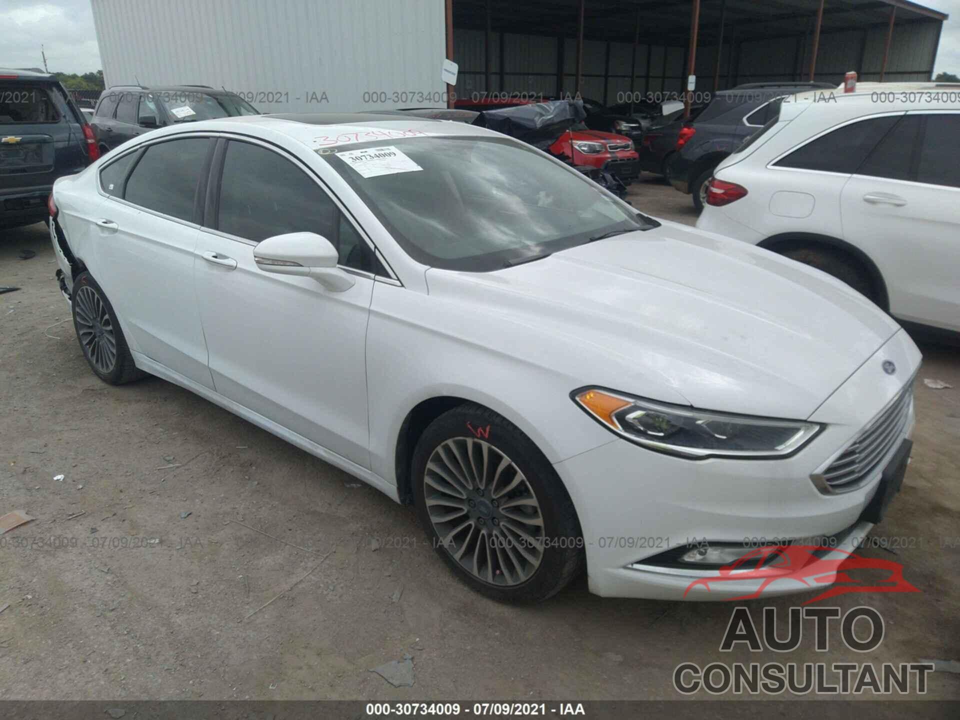 FORD FUSION 2017 - 3FA6P0H92HR194945