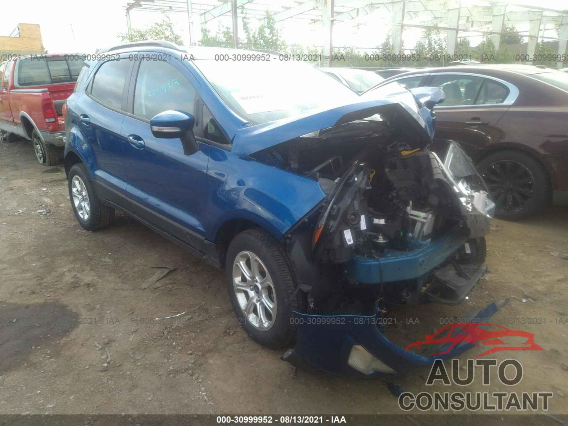 FORD ECOSPORT 2020 - MAJ6S3GL9LC335885