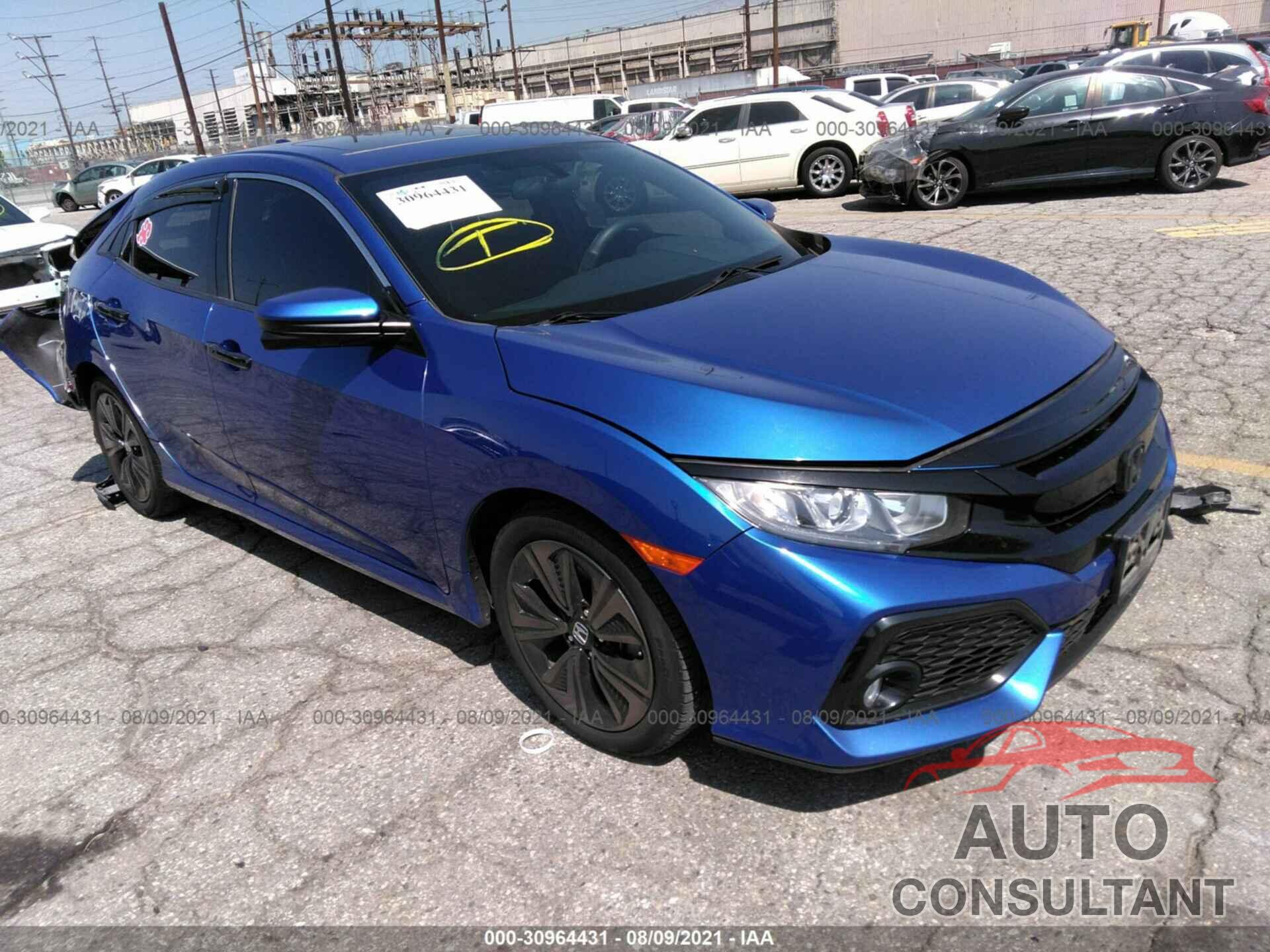 HONDA CIVIC HATCHBACK 2017 - SHHFK7H51HU427101