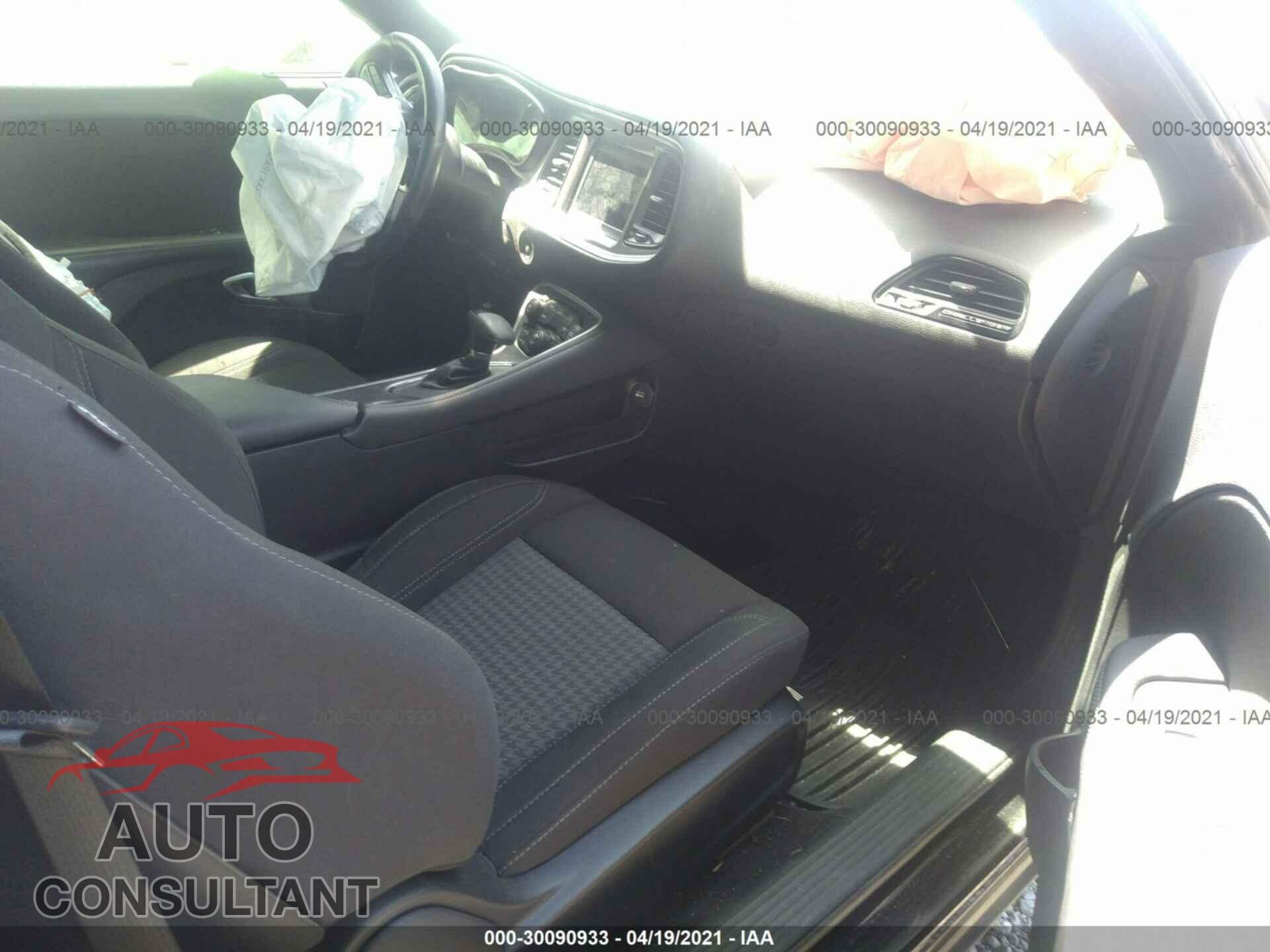DODGE CHALLENGER 2019 - 2C3CDZAG4KH743992