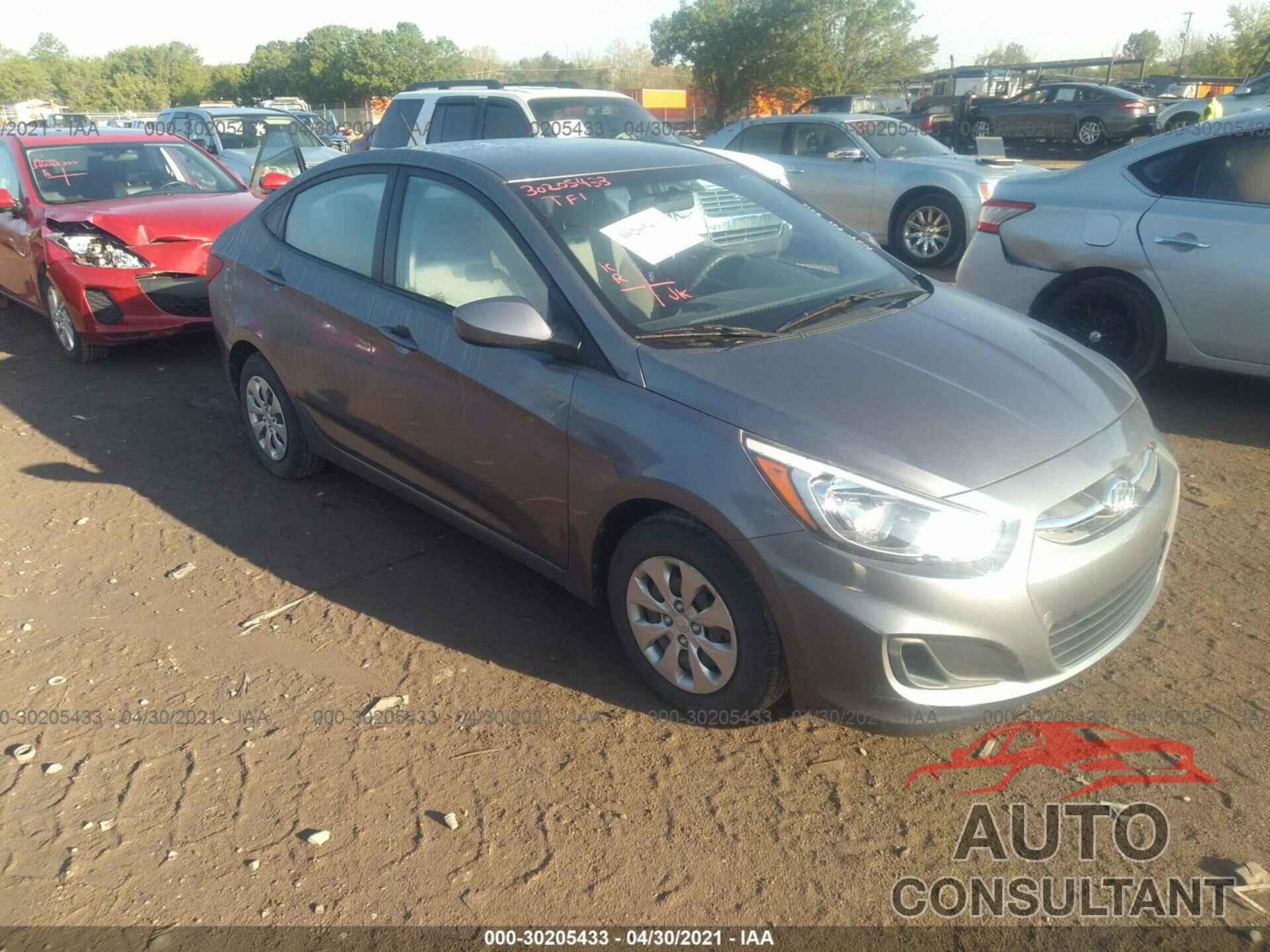 HYUNDAI ACCENT 2016 - KMHCT4AE2GU072600