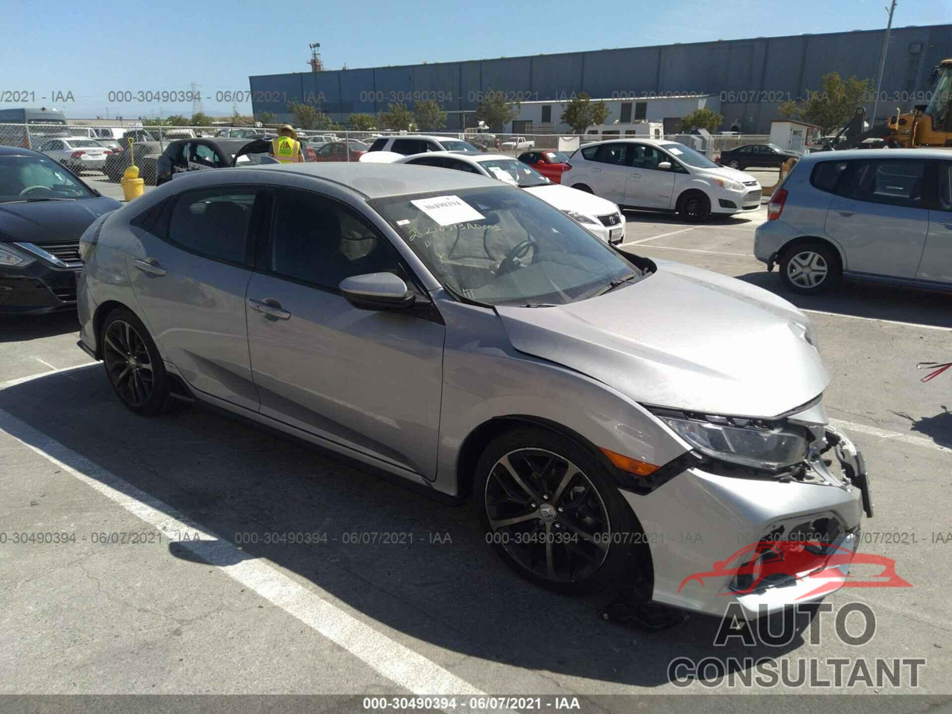 HONDA CIVIC HATCHBACK 2020 - SHHFK7H42LU409321