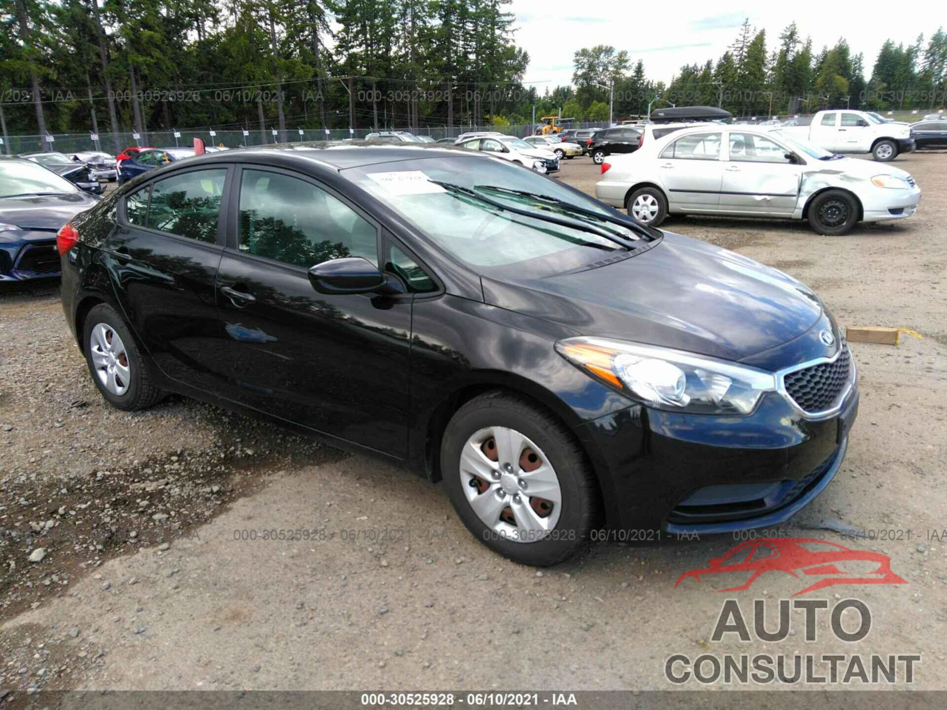 KIA FORTE 2016 - KNAFK4A60G5483336