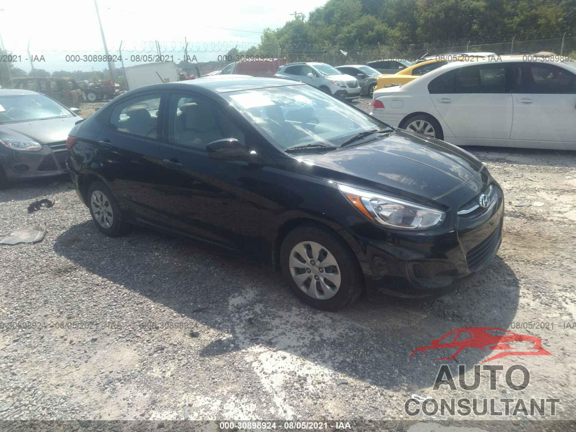 HYUNDAI ACCENT 2017 - KMHCT4AE9HU391123