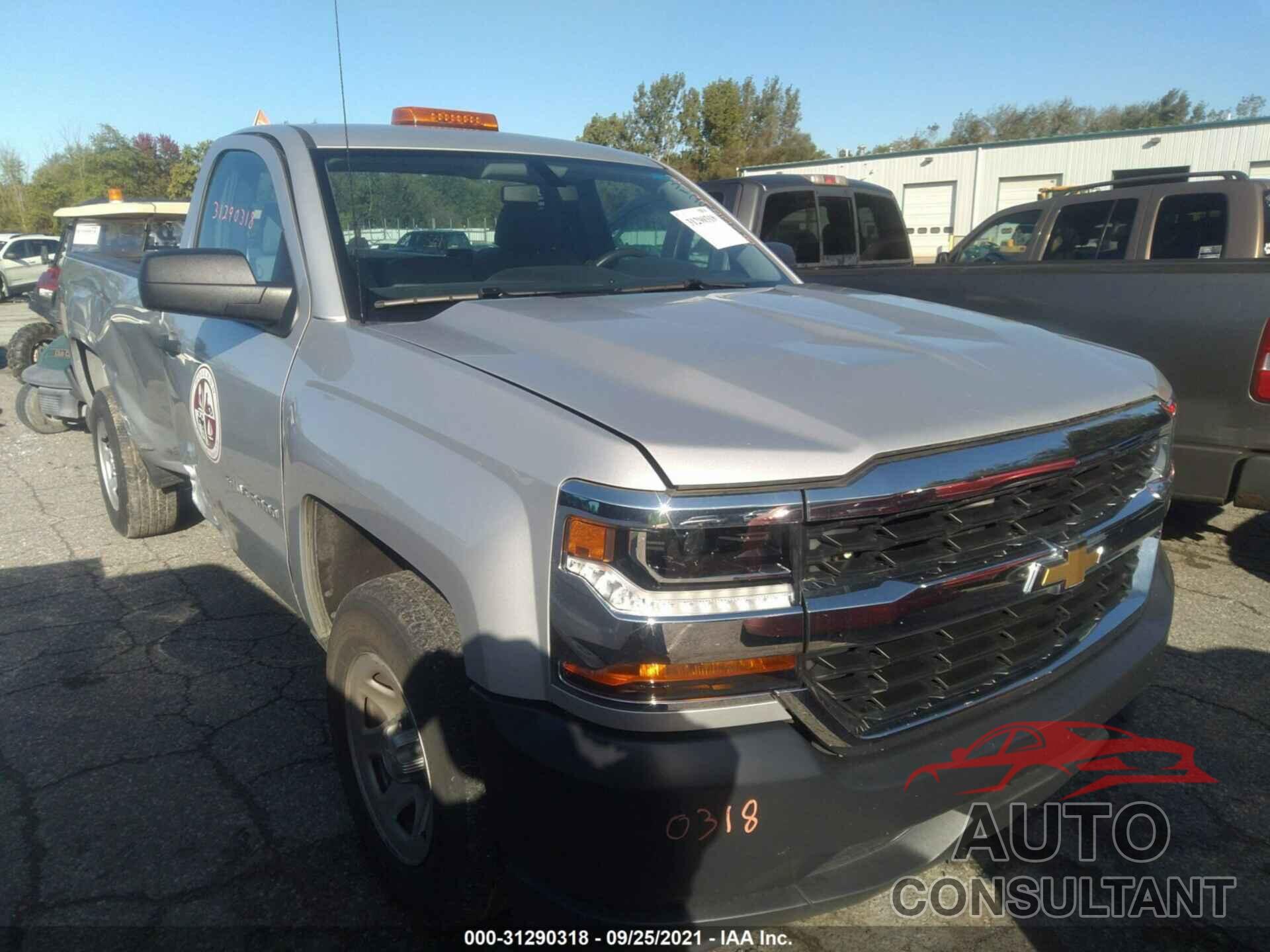 CHEVROLET SILVERADO 1500 2016 - 1GCNCNEH3GZ306544