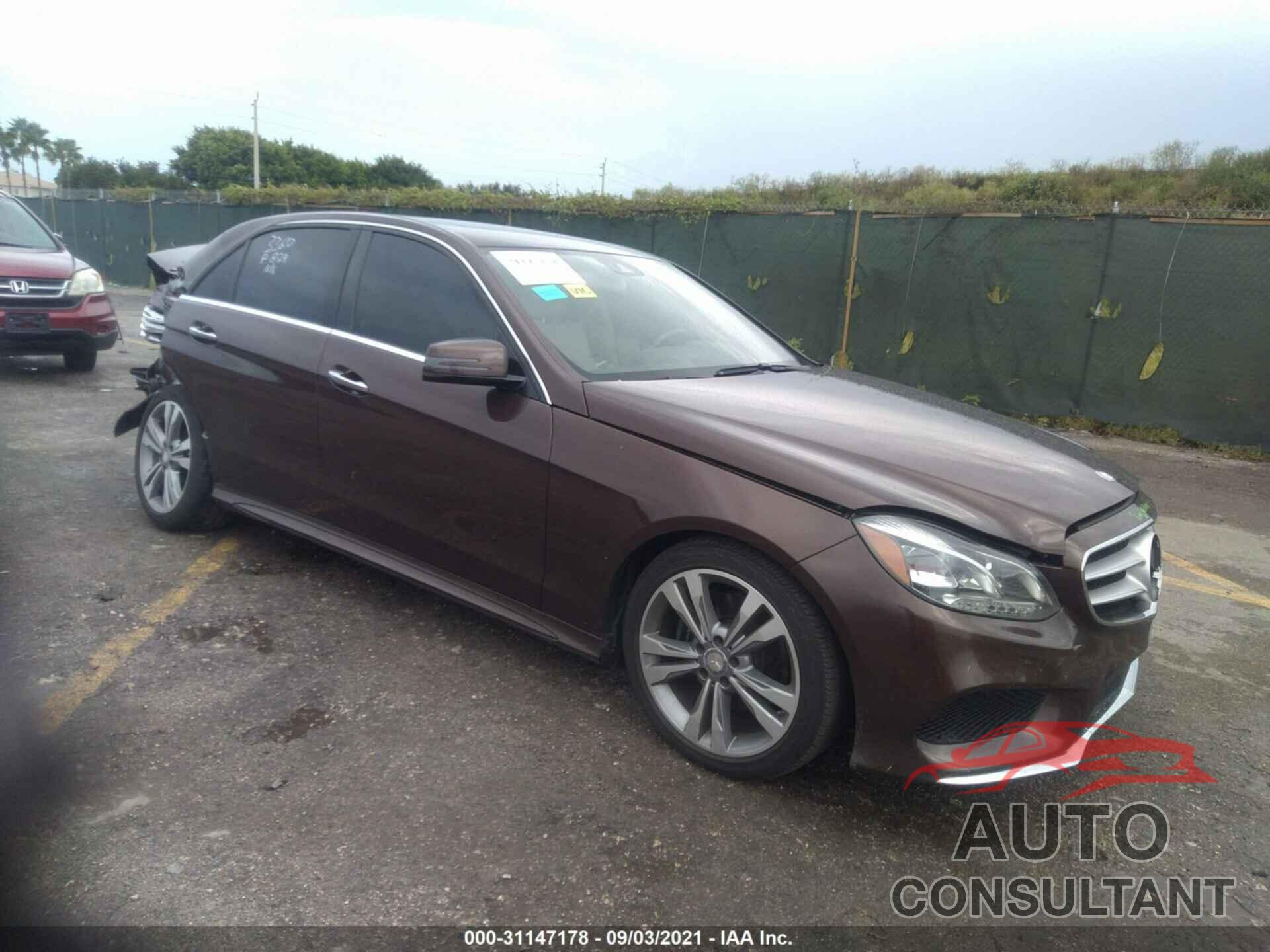 MERCEDES-BENZ E-CLASS 2016 - WDDHF5KB3GB263360