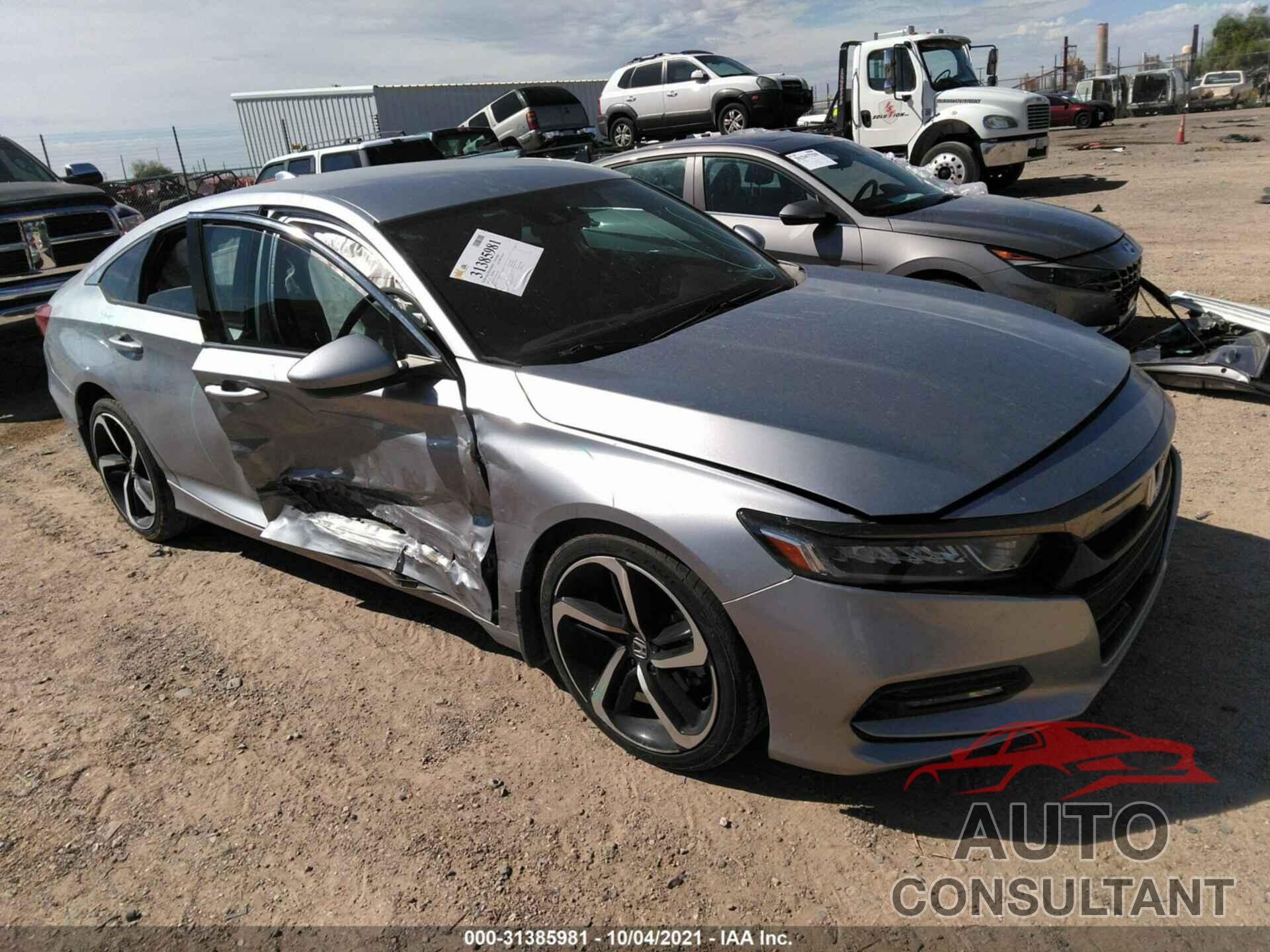HONDA ACCORD SEDAN 2018 - 1HGCV1F37JA171797