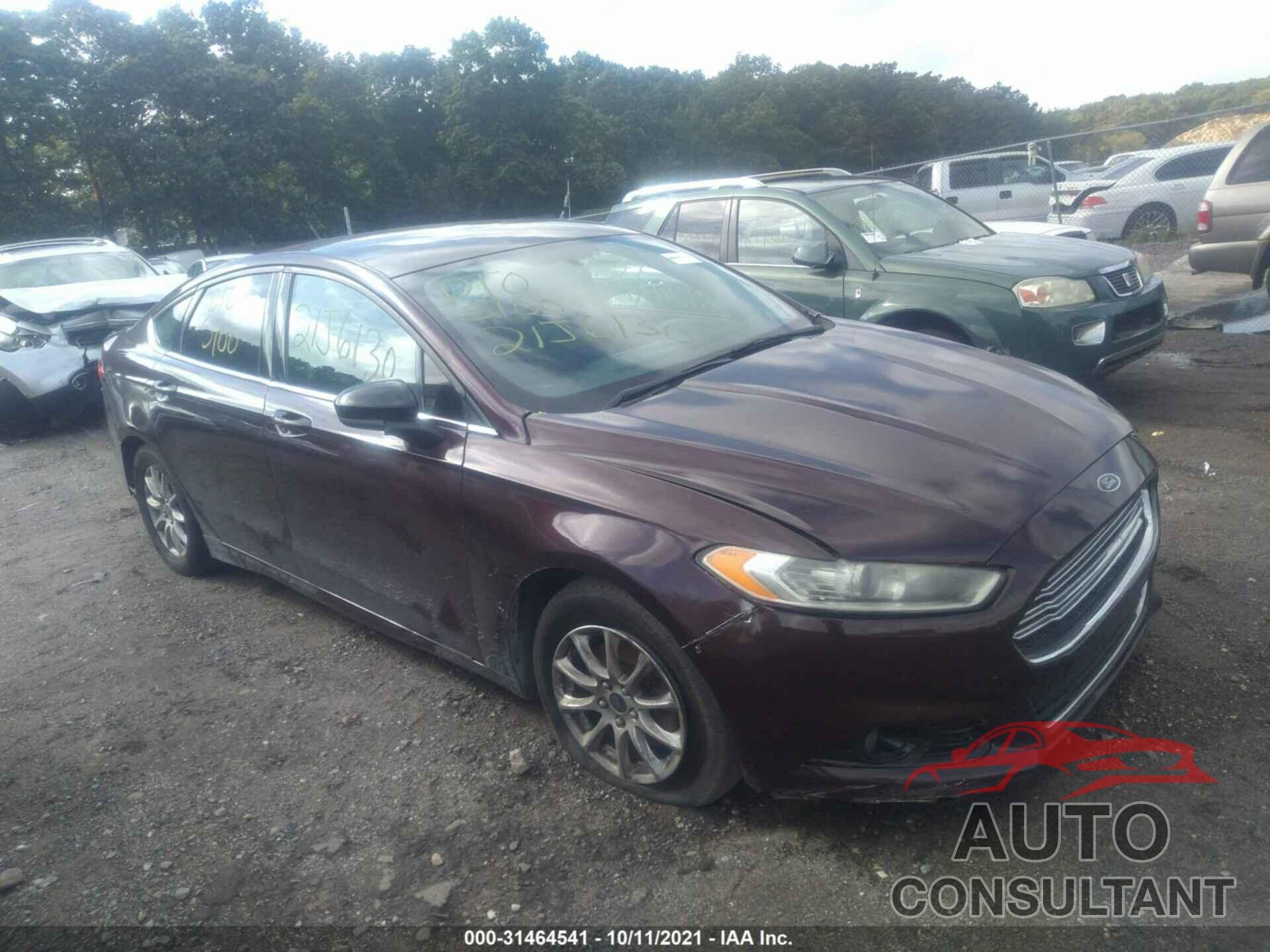 FORD FUSION 2017 - 3FA6P0G70HR102862