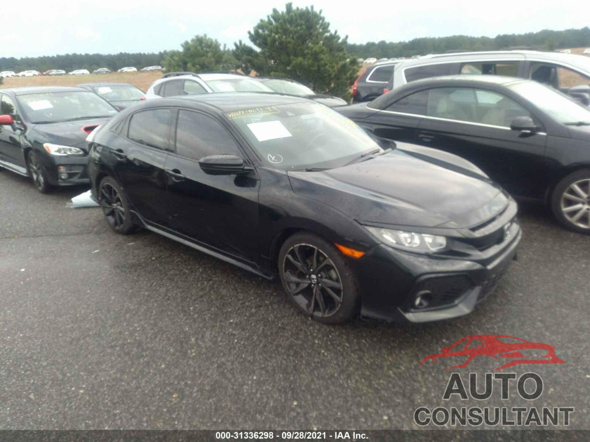HONDA CIVIC HATCHBACK 2019 - SHHFK7H41KU413648