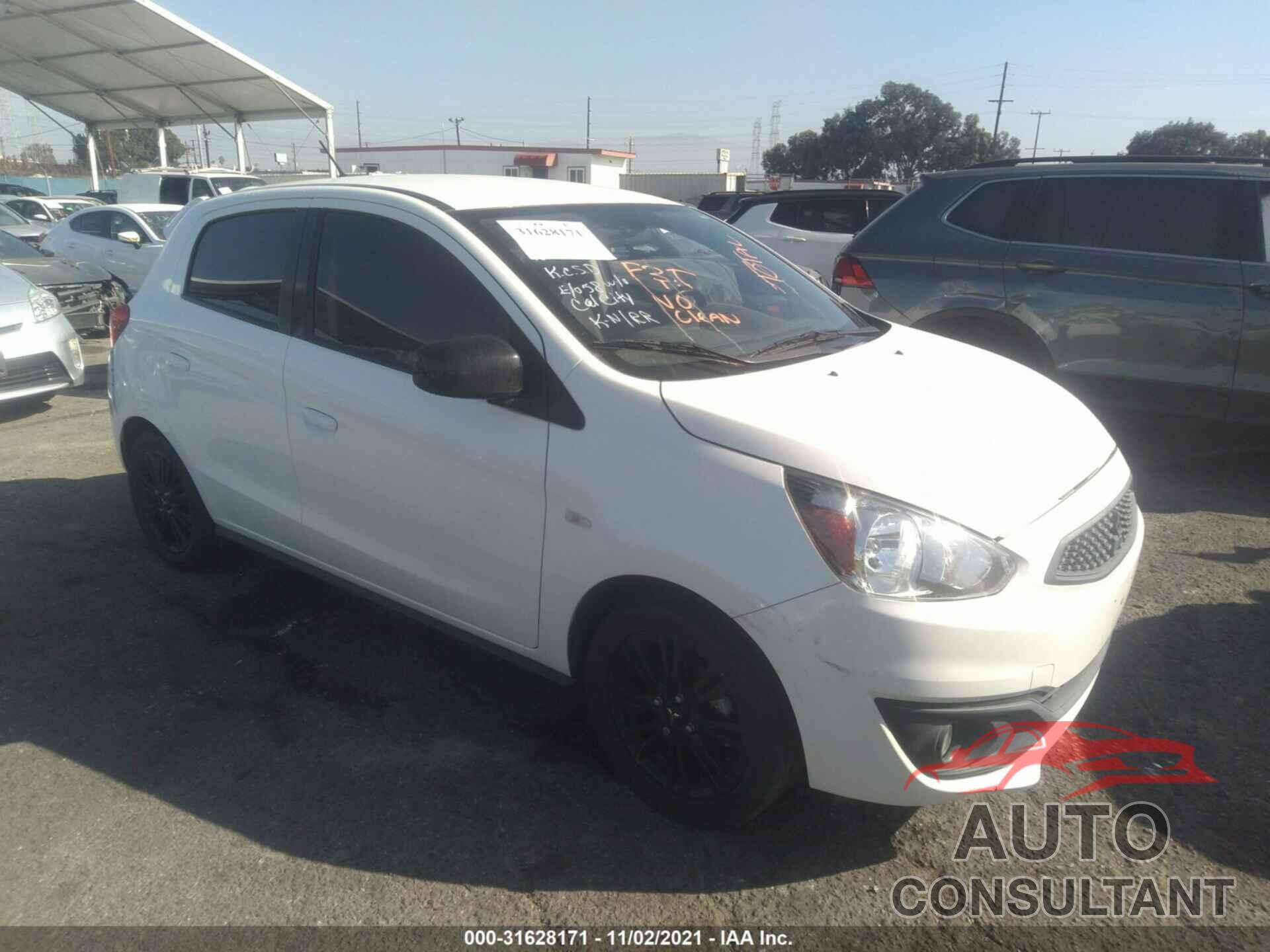 MITSUBISHI MIRAGE 2019 - ML32A5HJ1KH002153