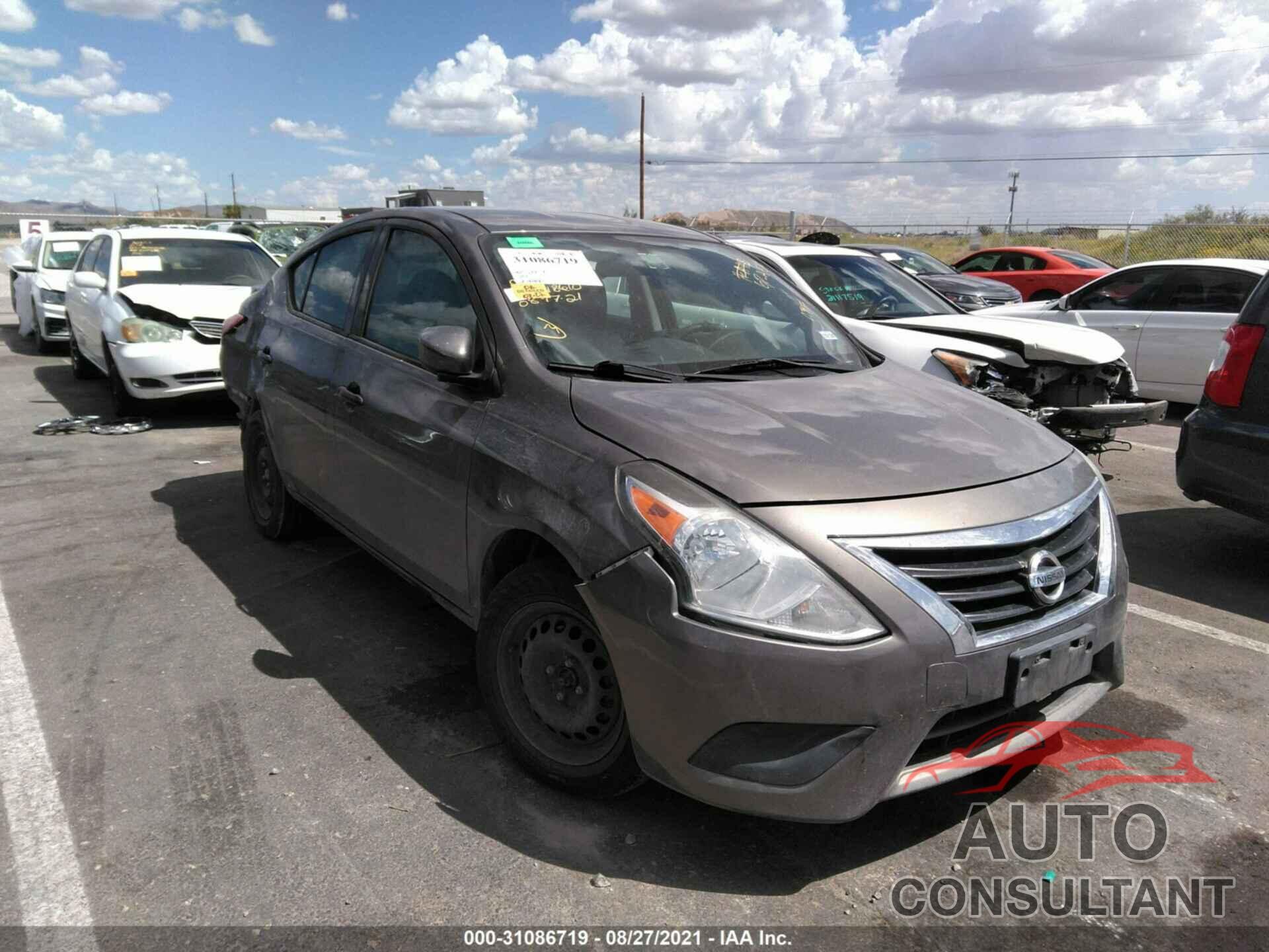 NISSAN VERSA 2016 - 3N1CN7AP3GL872269