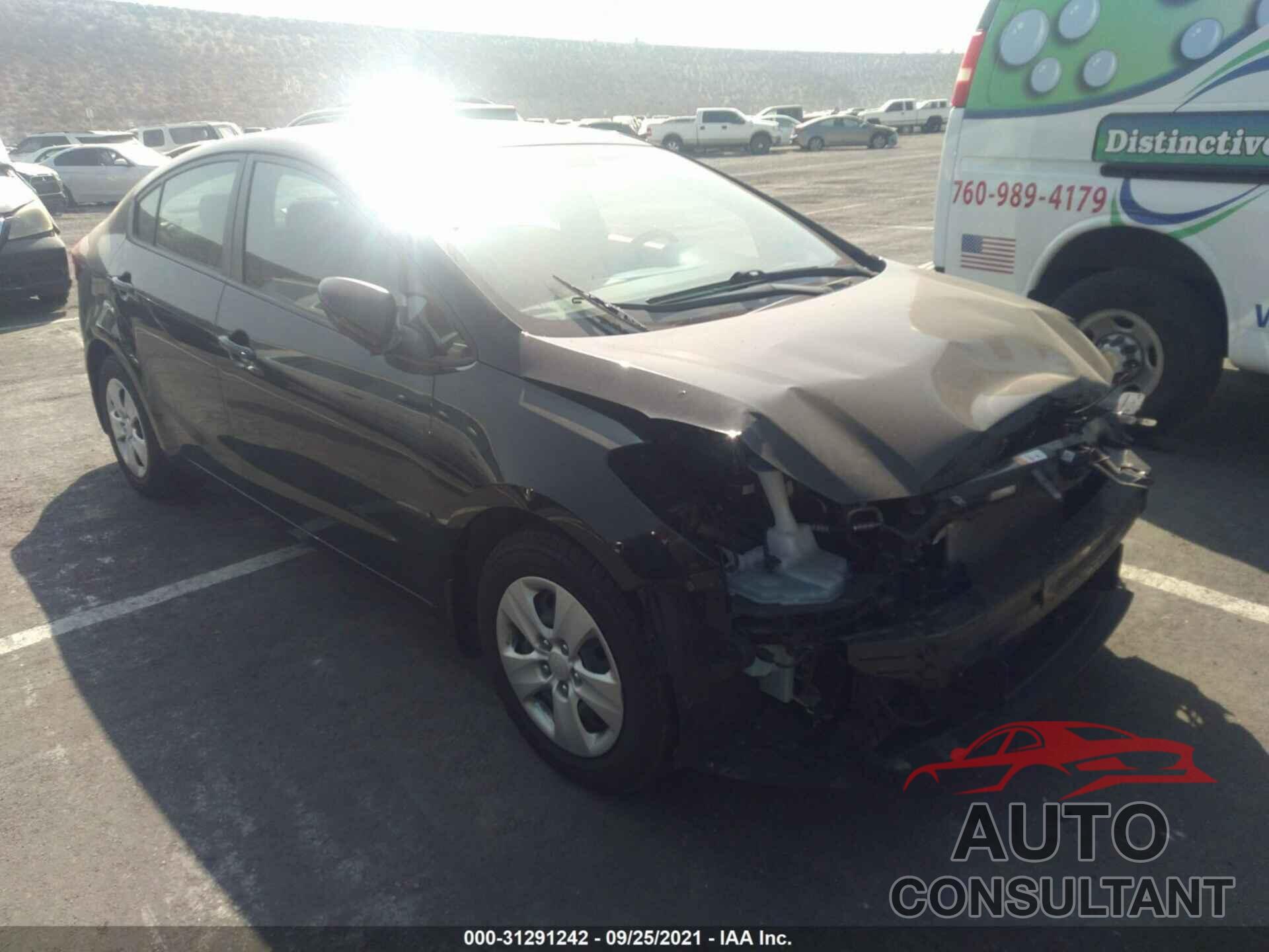 KIA FORTE 2017 - 3KPFK4A76HE128012