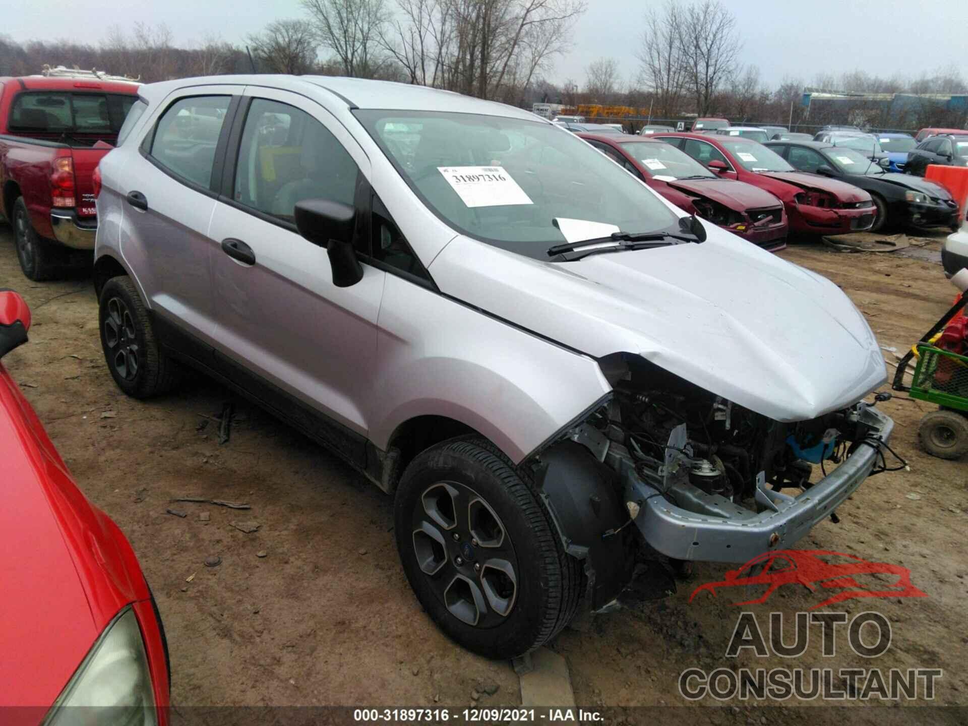 FORD ECOSPORT 2018 - MAJ6P1SL9JC177932