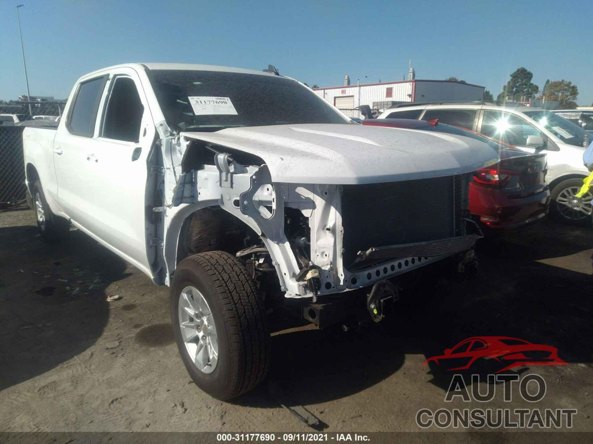 CHEVROLET SILVERADO 1500 2021 - 1GCPWCED4MZ224786