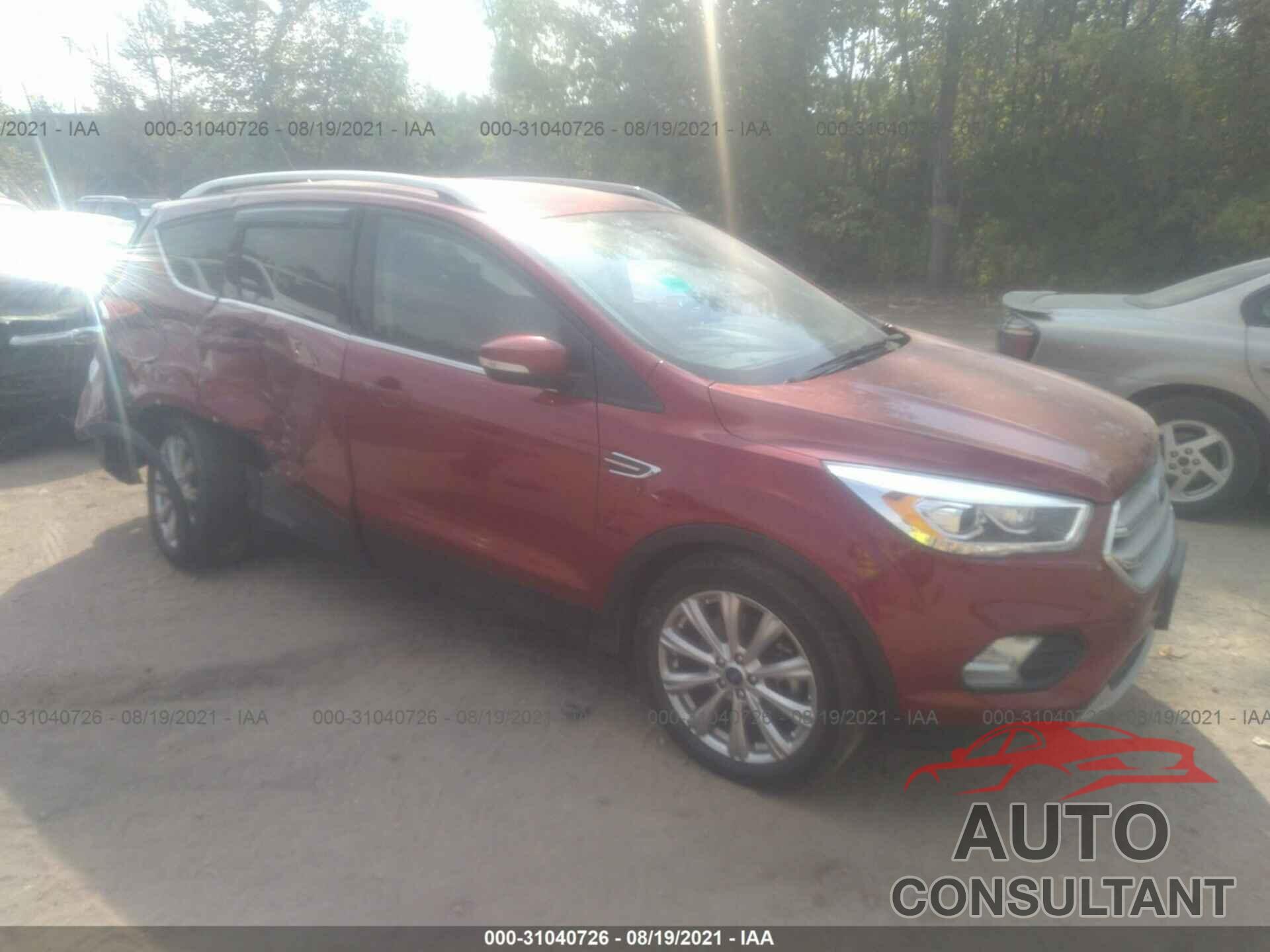FORD ESCAPE 2018 - 1FMCU0J98JUB09553
