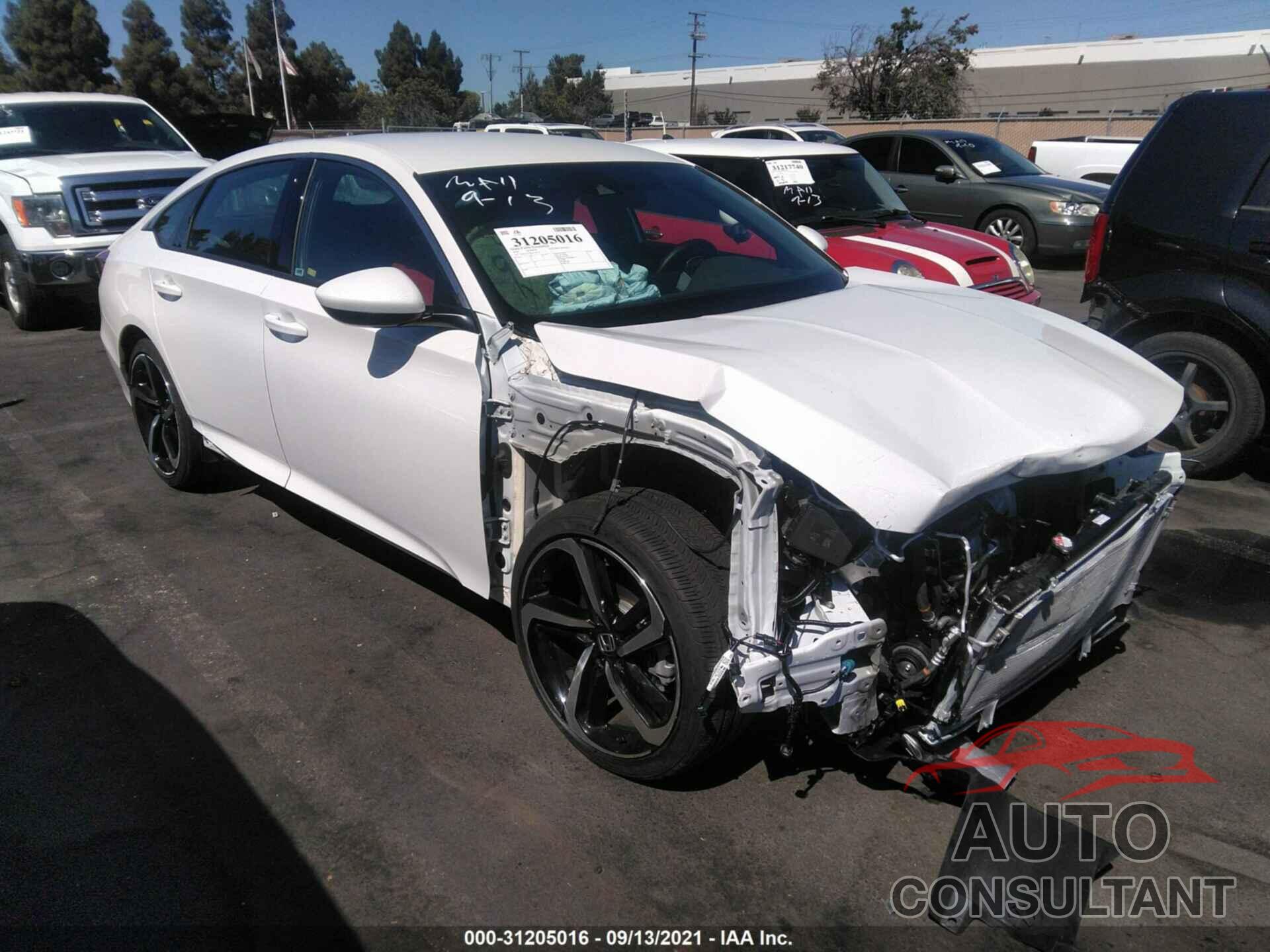 HONDA ACCORD SEDAN 2020 - 1HGCV1F38LA126192