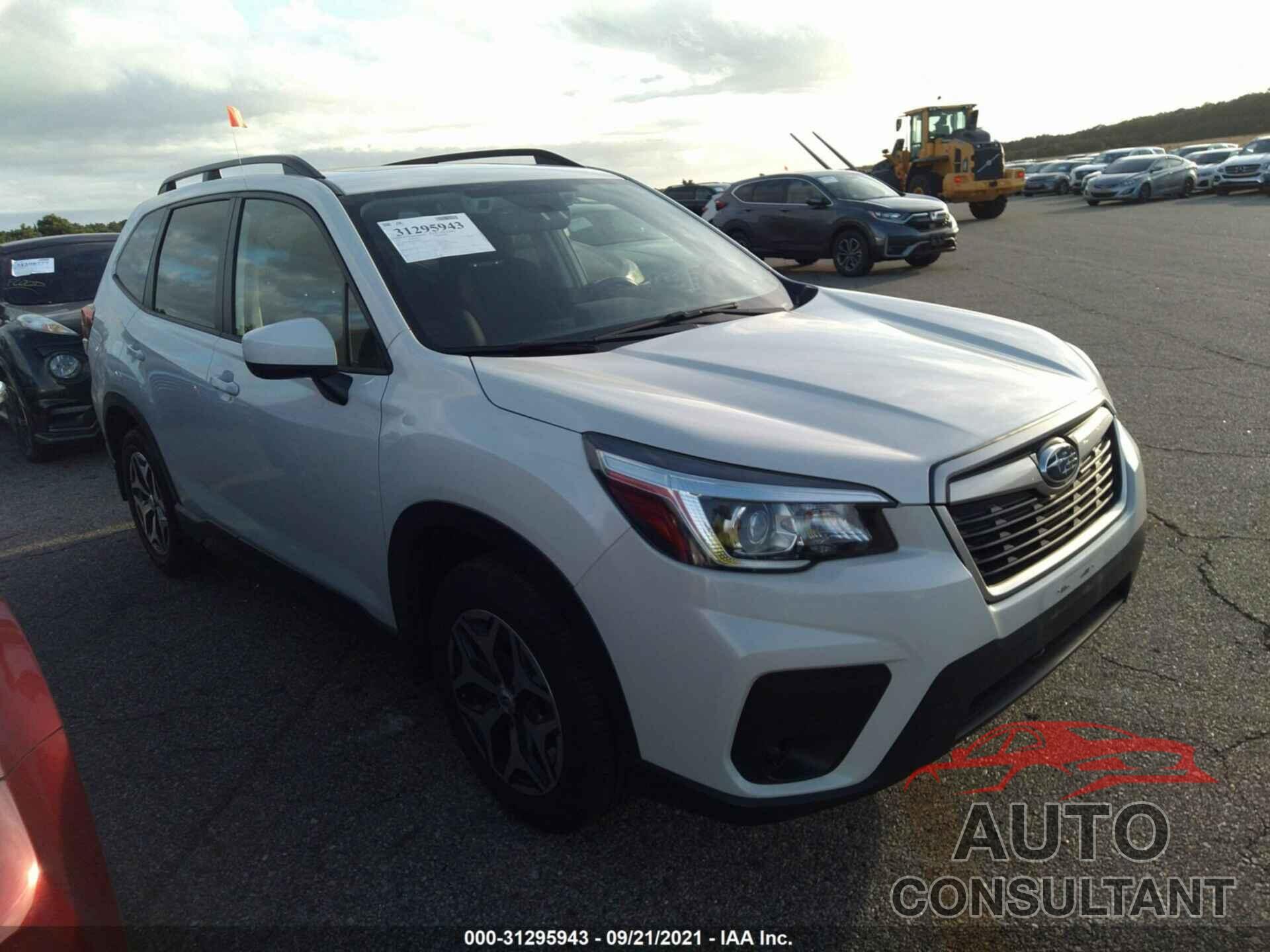 SUBARU FORESTER 2019 - JF2SKAGC5KH546503