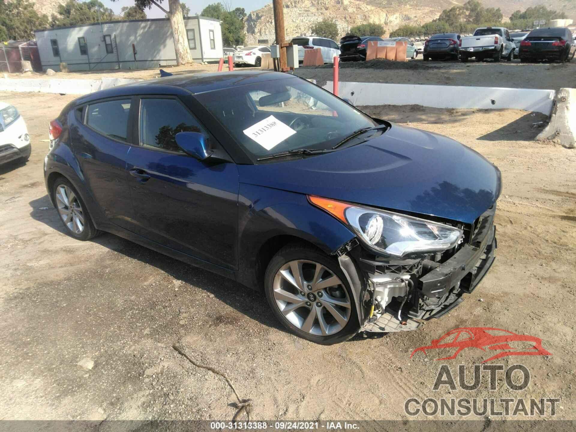 HYUNDAI VELOSTER 2017 - KMHTC6AD5HU305325