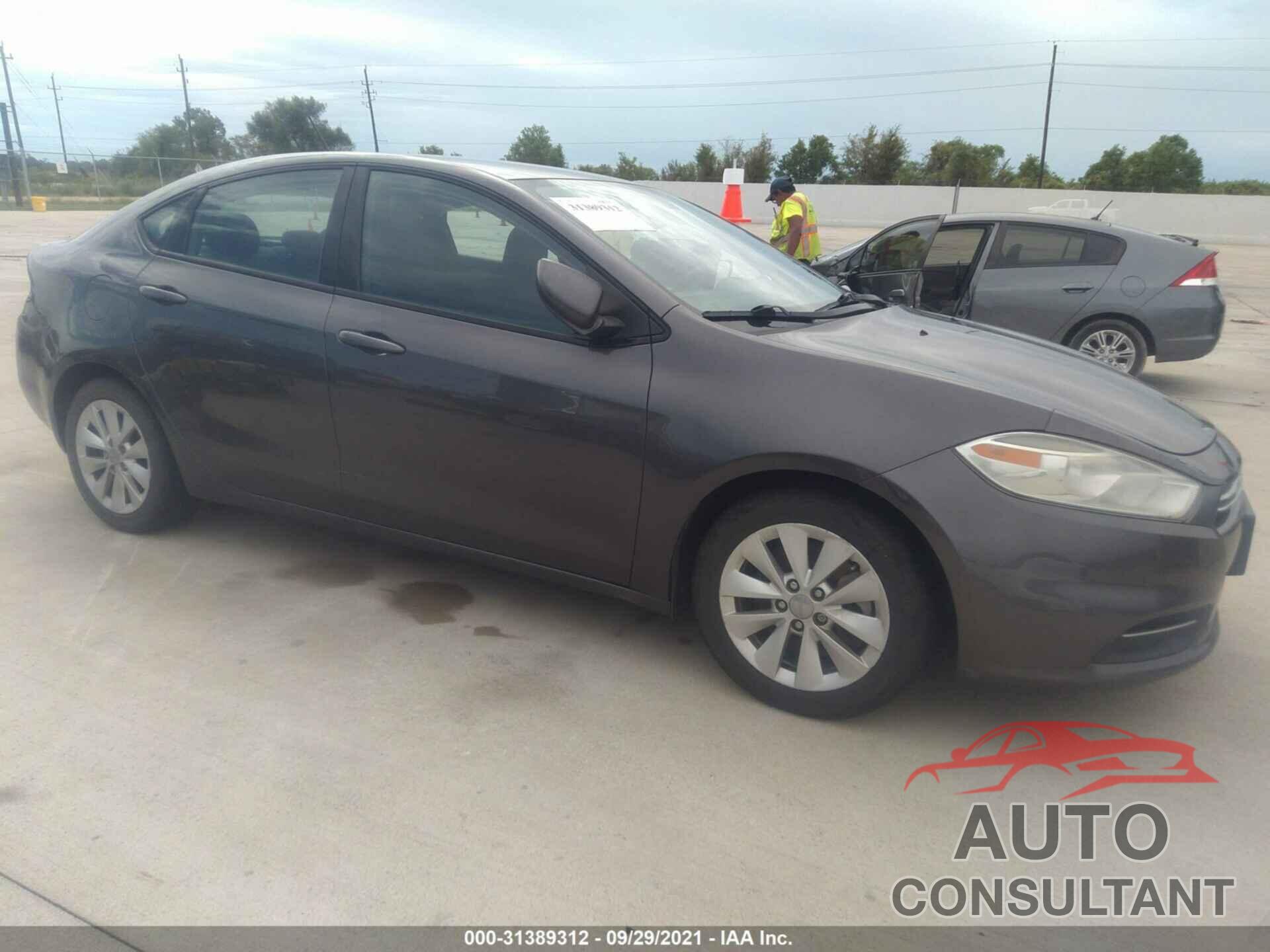 DODGE DART 2015 - 1FA6P8CF4G5289391