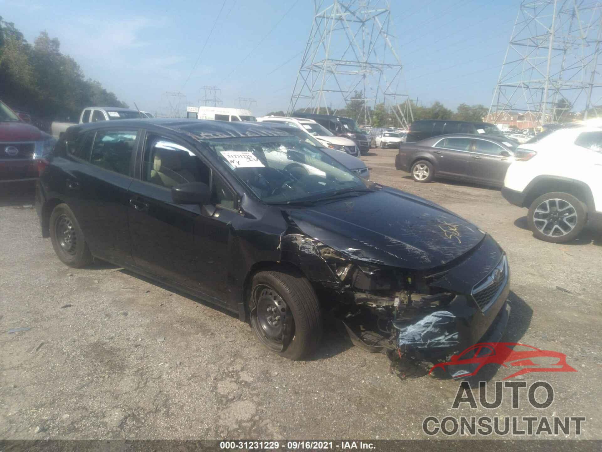 SUBARU IMPREZA 2019 - 4S3GTAB66K3741333