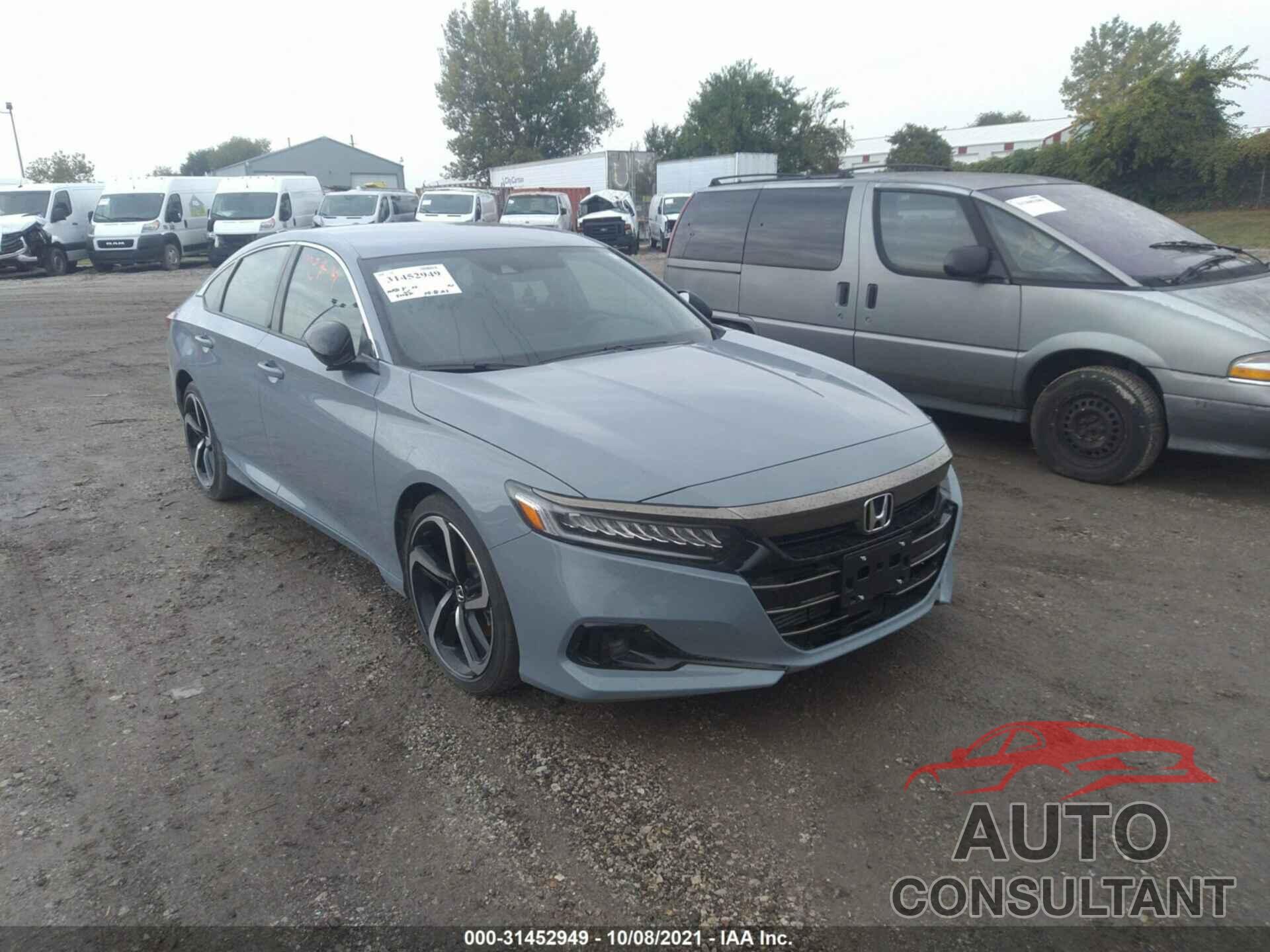 HONDA ACCORD SEDAN 2021 - 1HGCV1F41MA073541