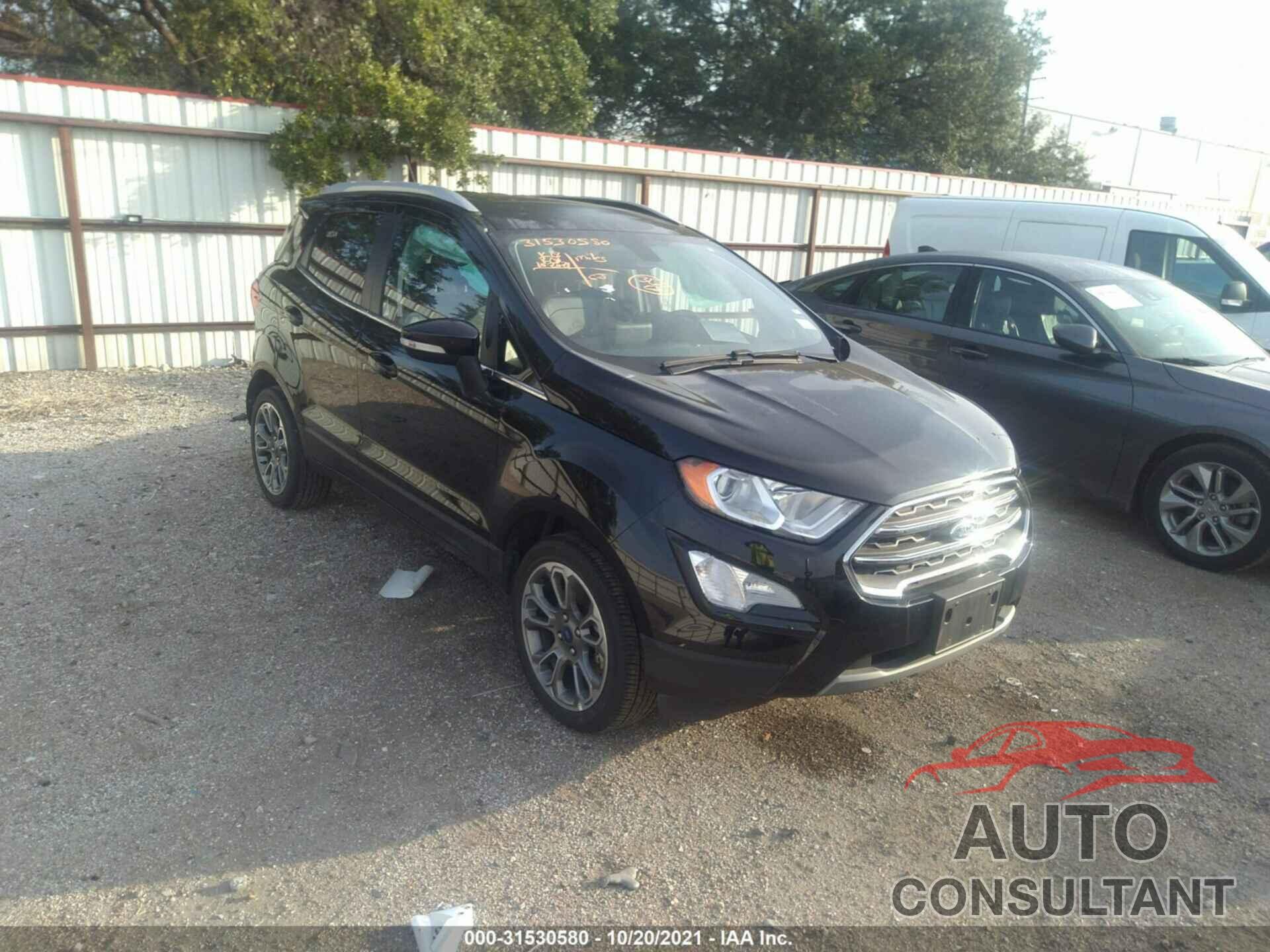 FORD ECOSPORT 2021 - MAJ3S2KE0MC404874