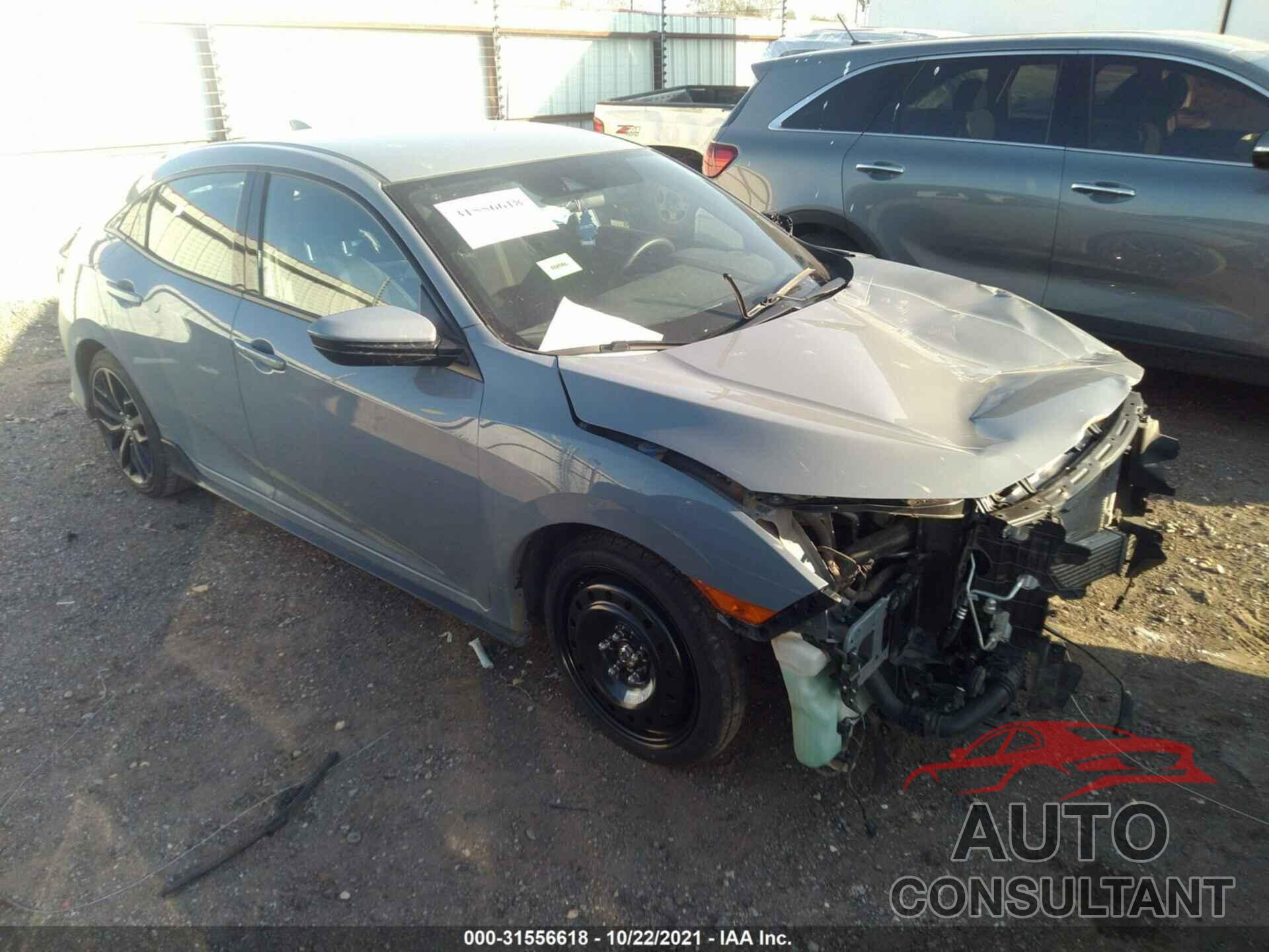 HONDA CIVIC HATCHBACK 2021 - SHHFK7G48MU210549