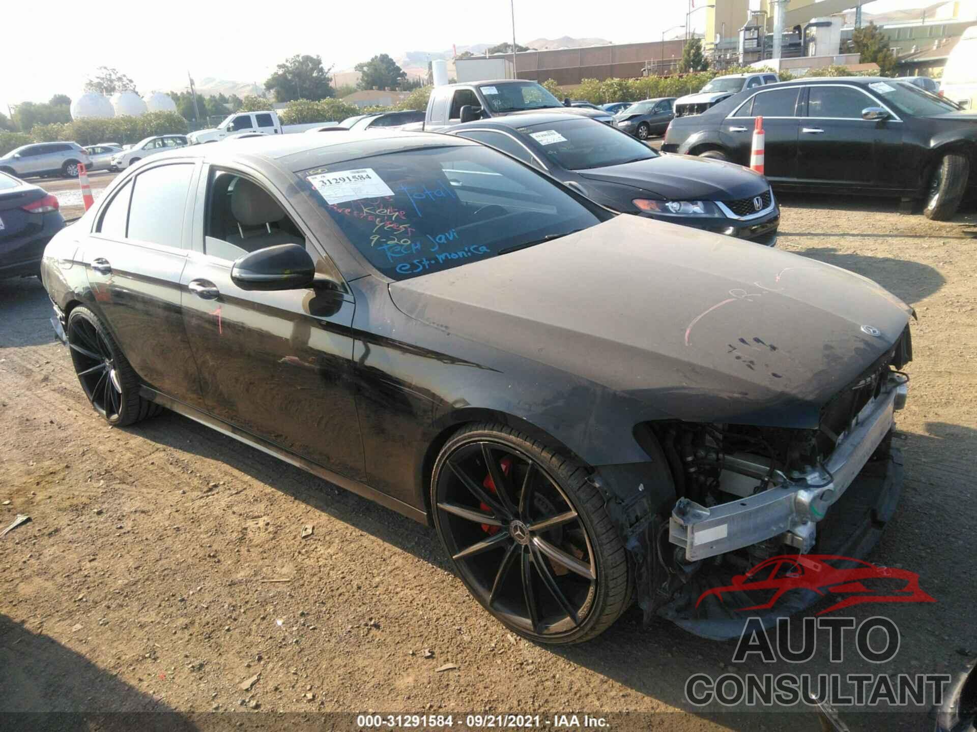 MERCEDES-BENZ E-CLASS 2018 - WDDZF4JB3JA453088