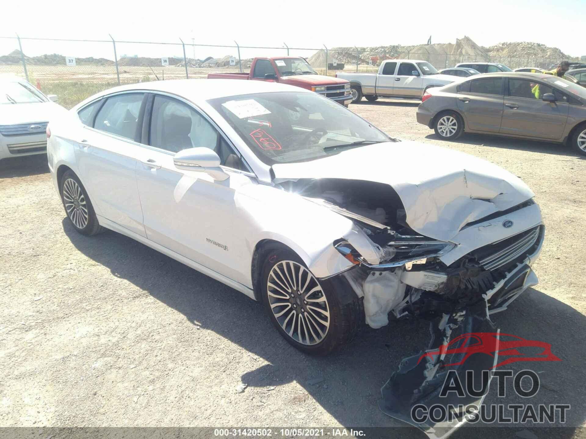 FORD FUSION HYBRID 2018 - 3FA6P0RU9JR204718