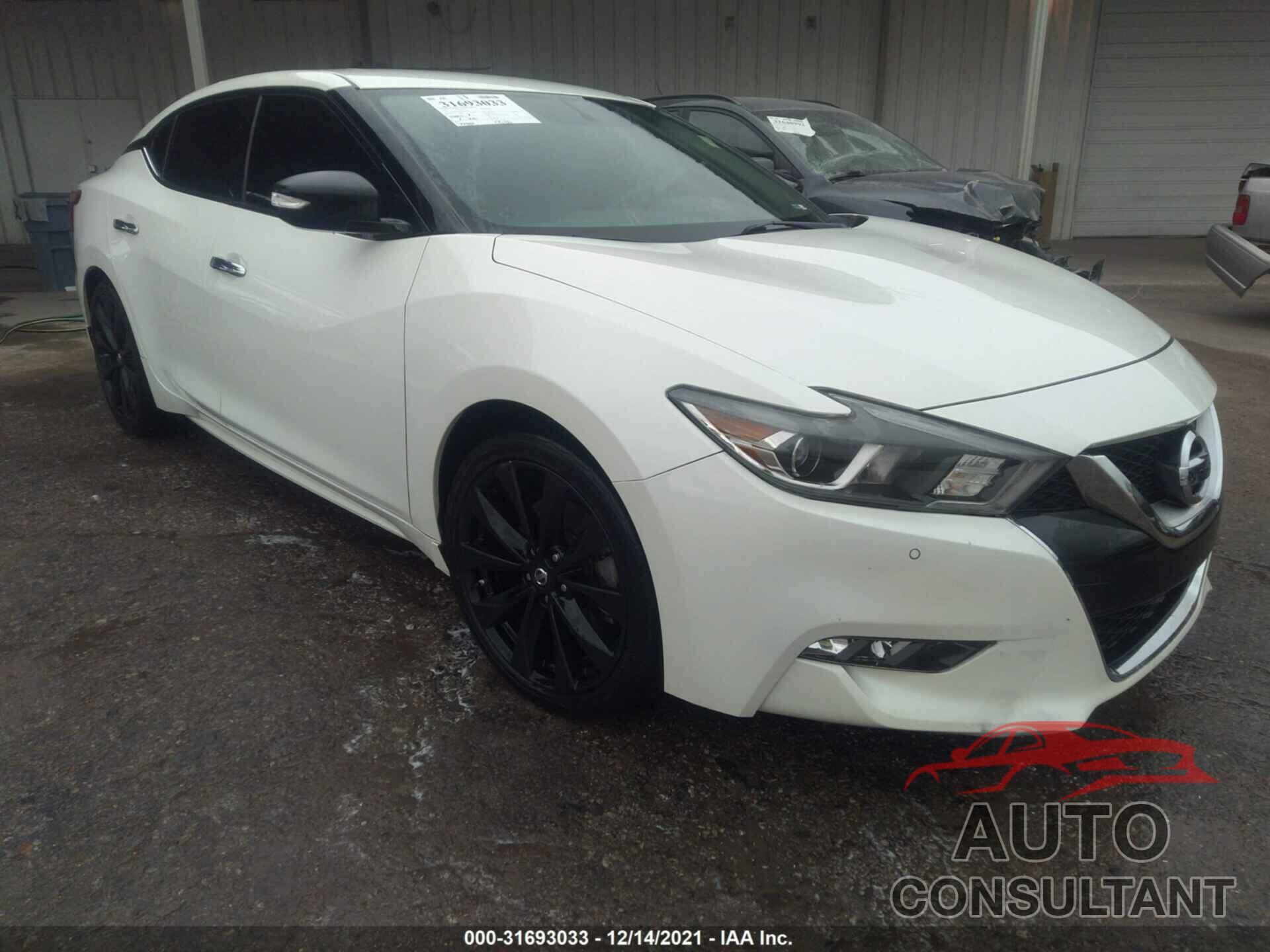 NISSAN MAXIMA 2017 - 1N4AA6AP0HC374981