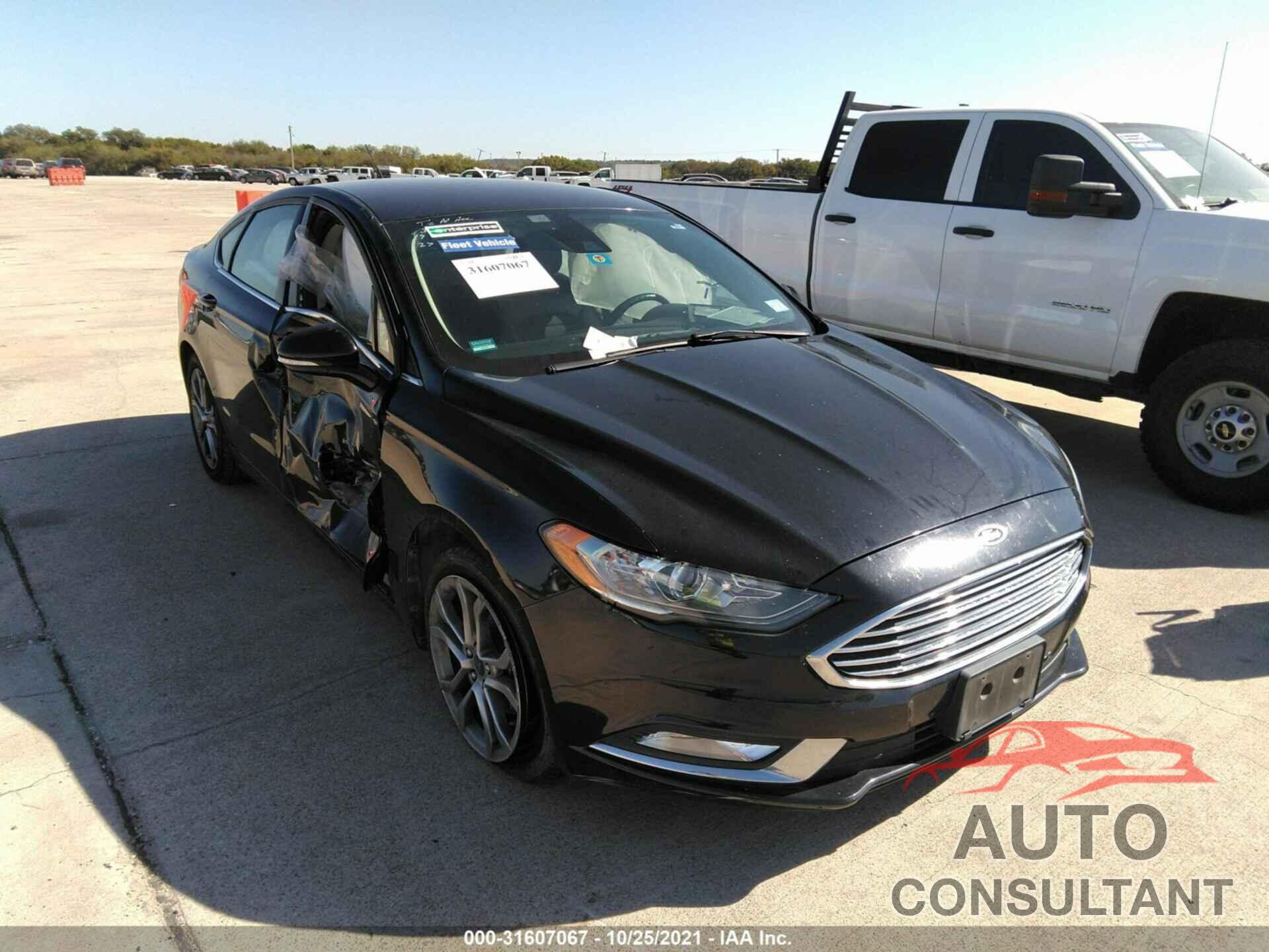 FORD FUSION 2017 - 3FA6P0T94HR253467