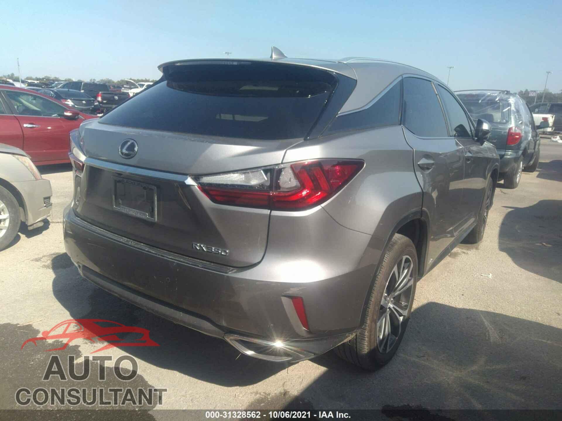 LEXUS RX 2017 - 2T2ZZMCA2HC063073