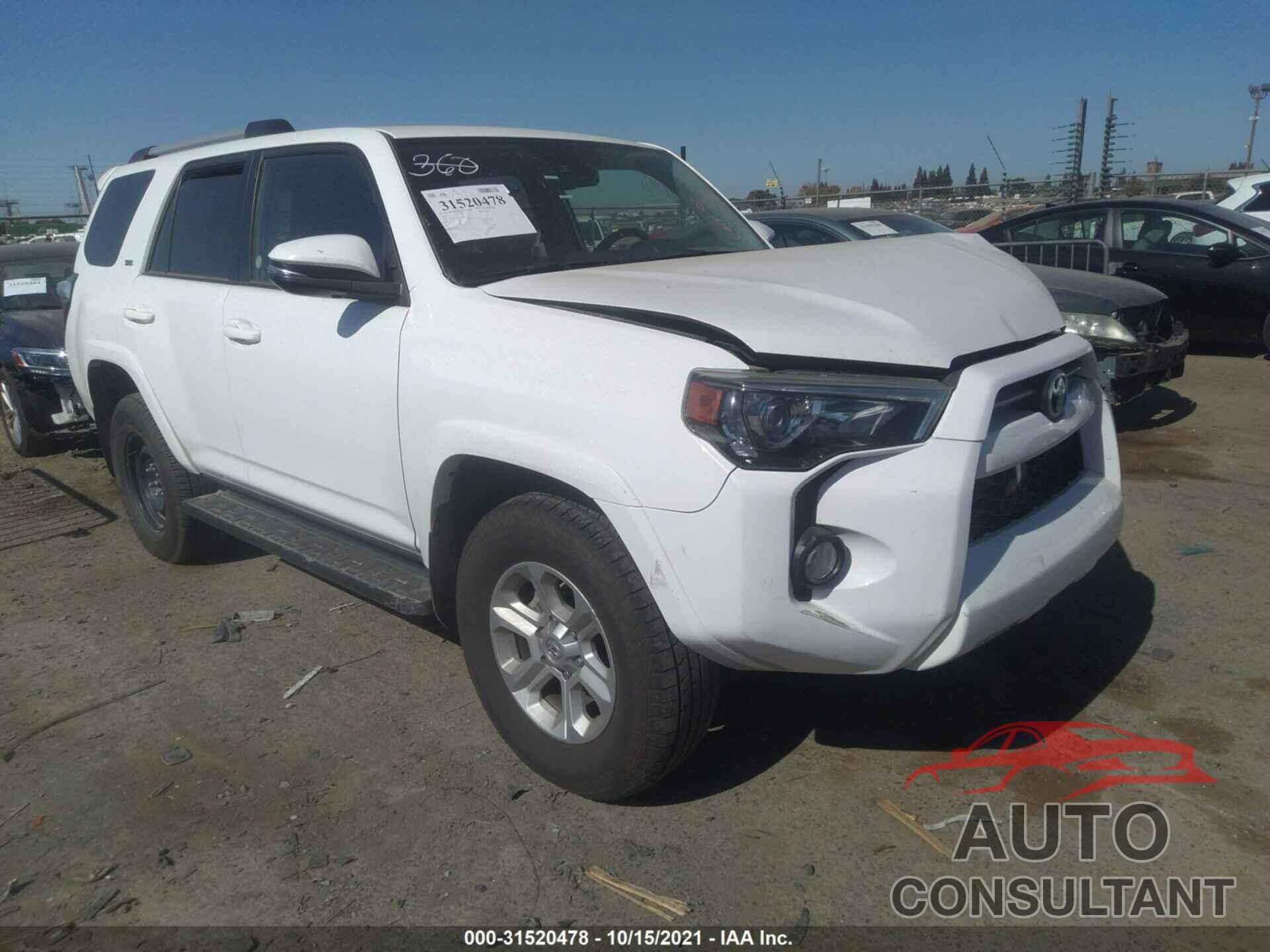 TOYOTA 4RUNNER 2020 - JTEBU5JR5L5774030