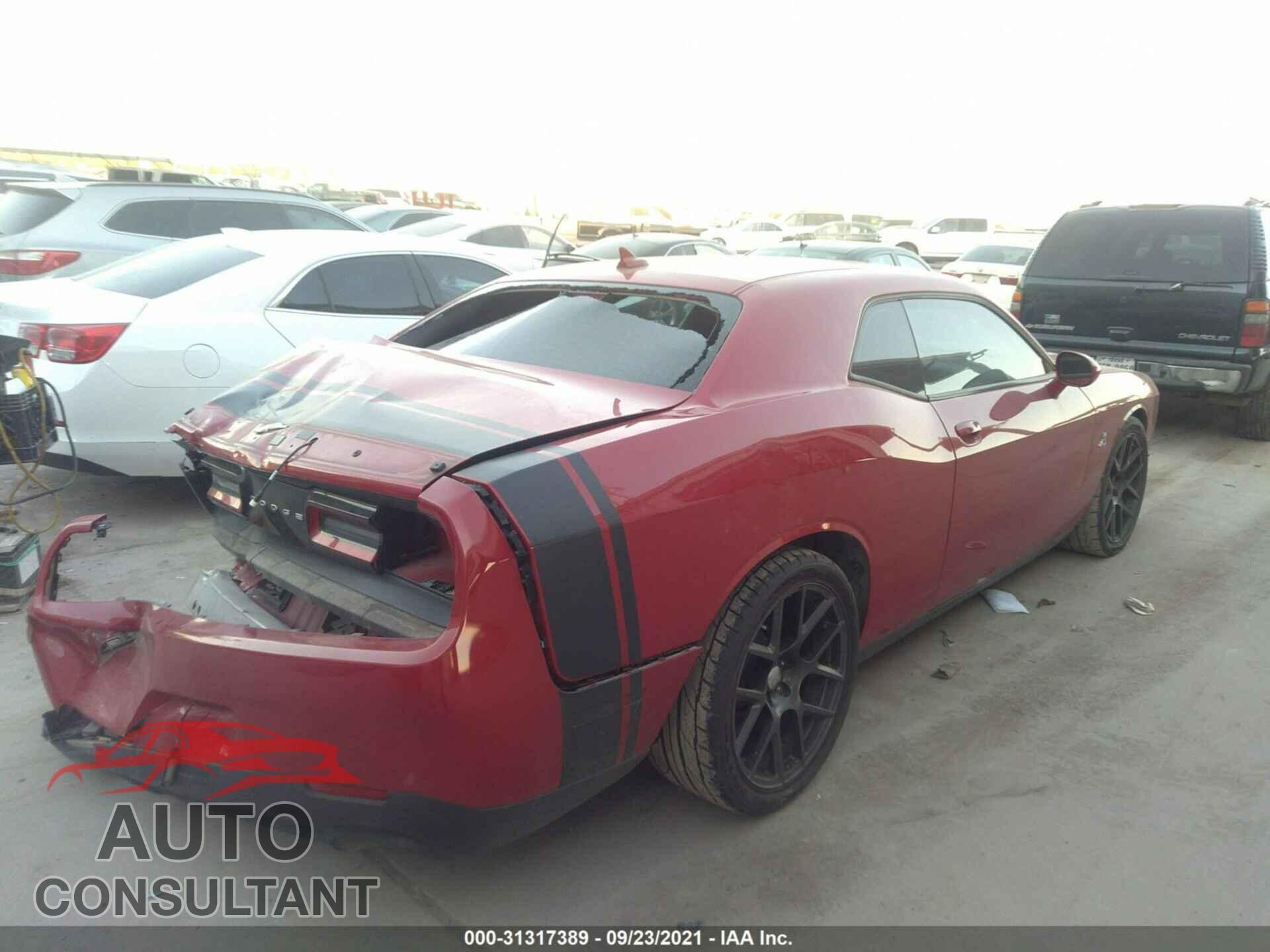 DODGE CHALLENGER 2016 - 2C3CDZFJ9GH264253
