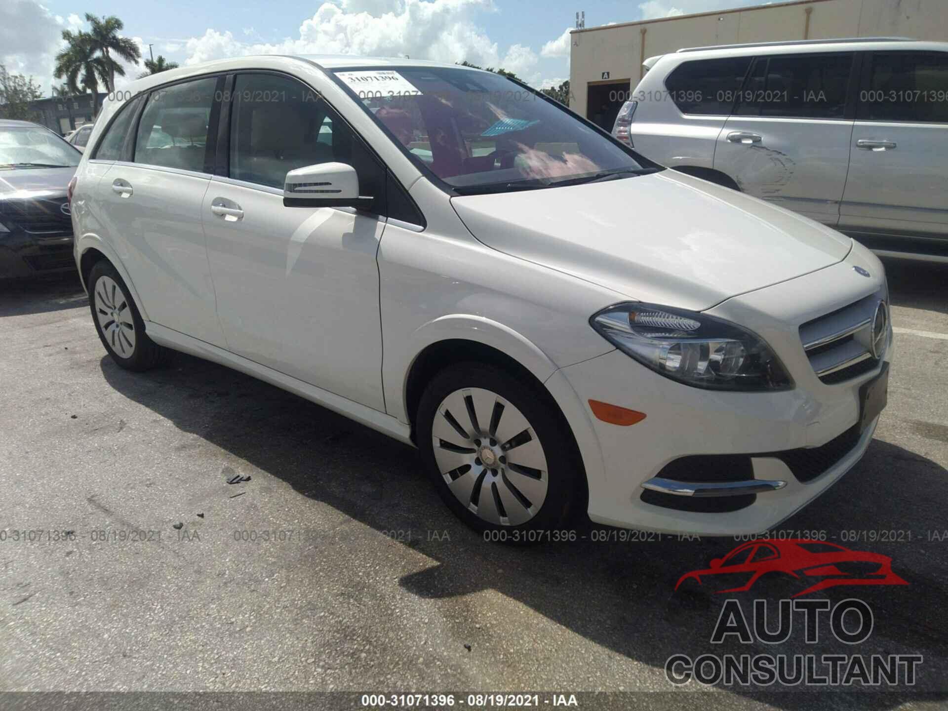 MERCEDES-BENZ B-CLASS 2017 - WDDVP9AB8HJ012303