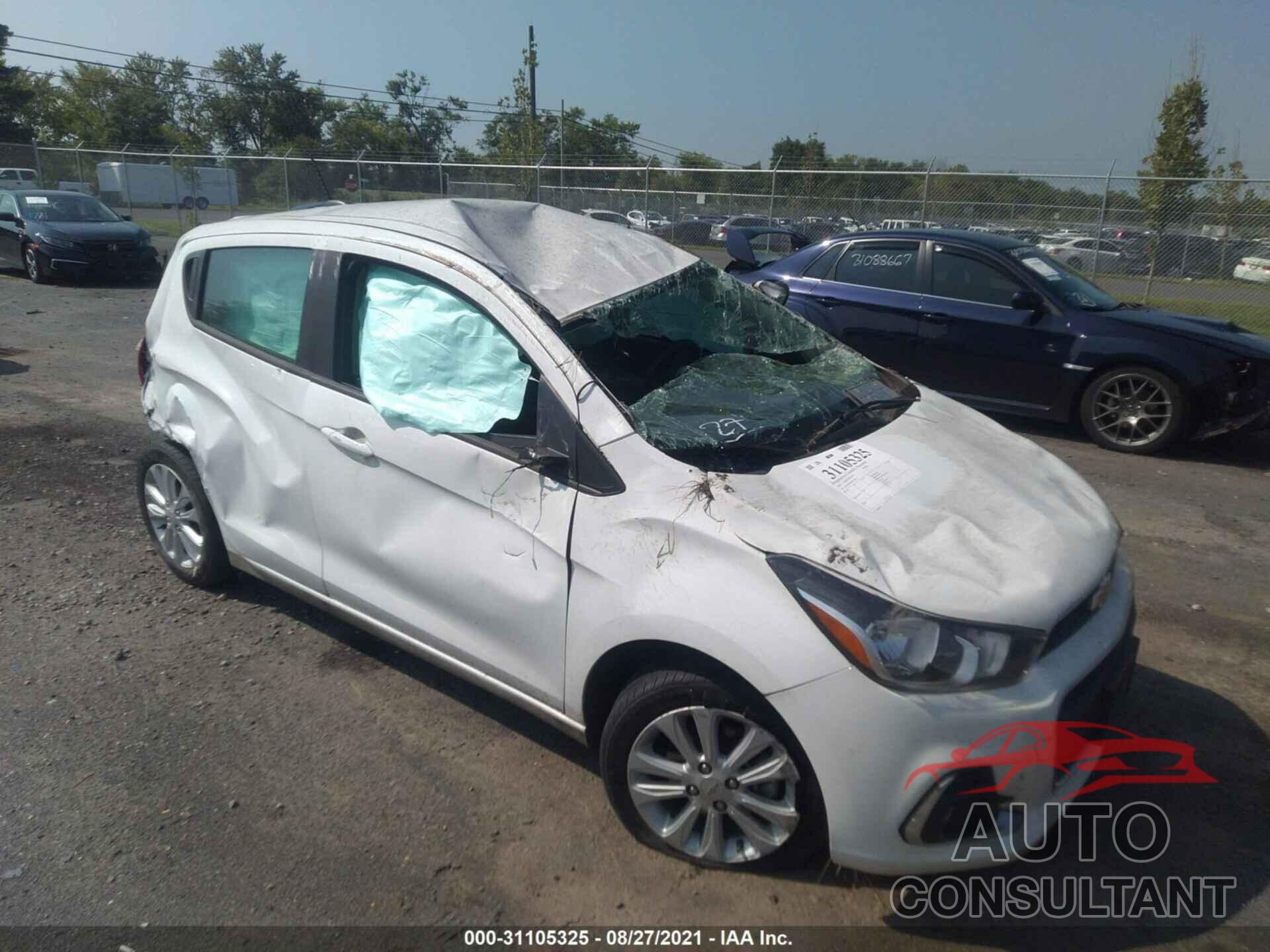 CHEVROLET SPARK 2018 - KL8CD6SA6JC420364