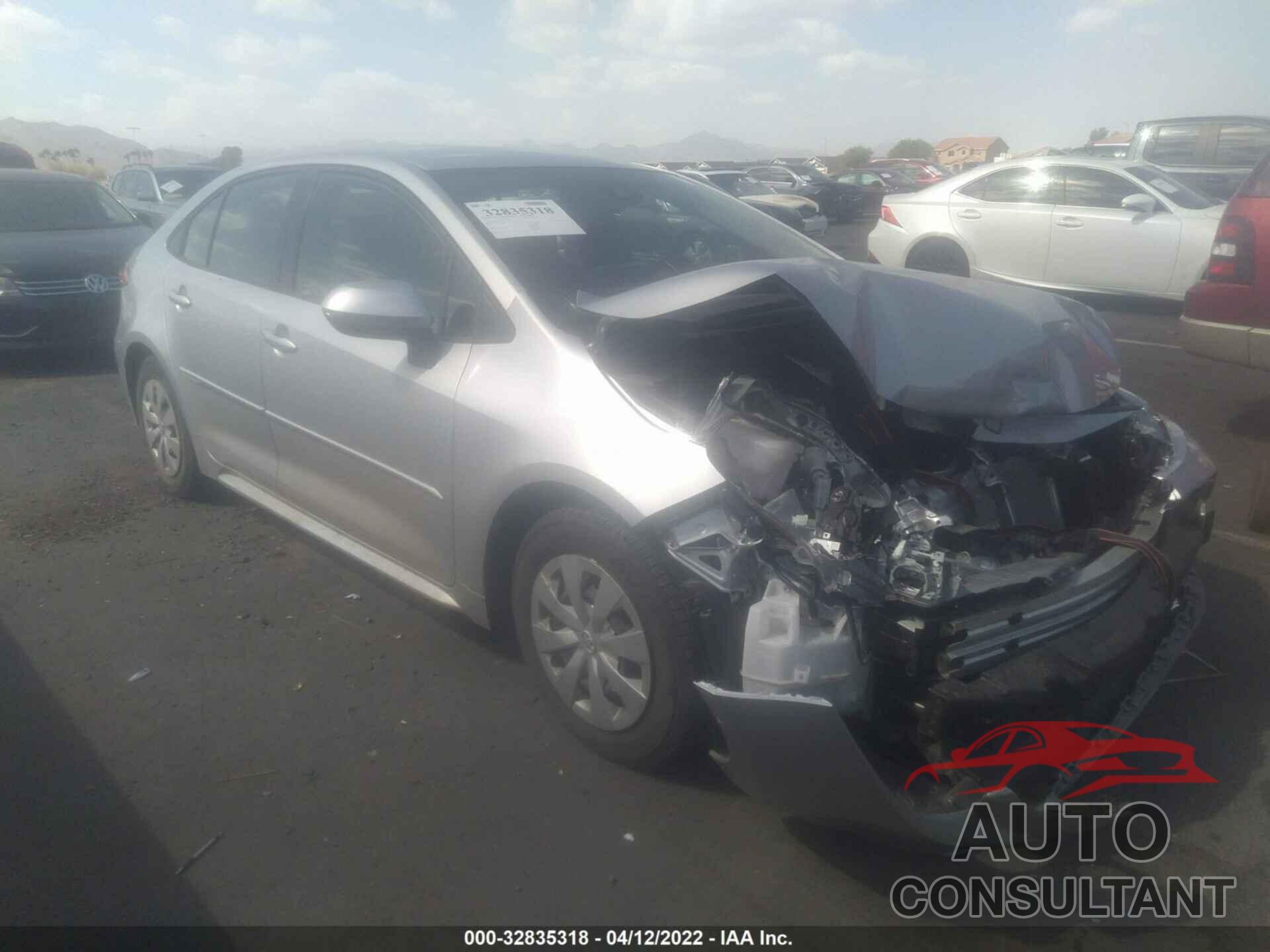 TOYOTA COROLLA 2021 - JTDDPMAE1MJ184511