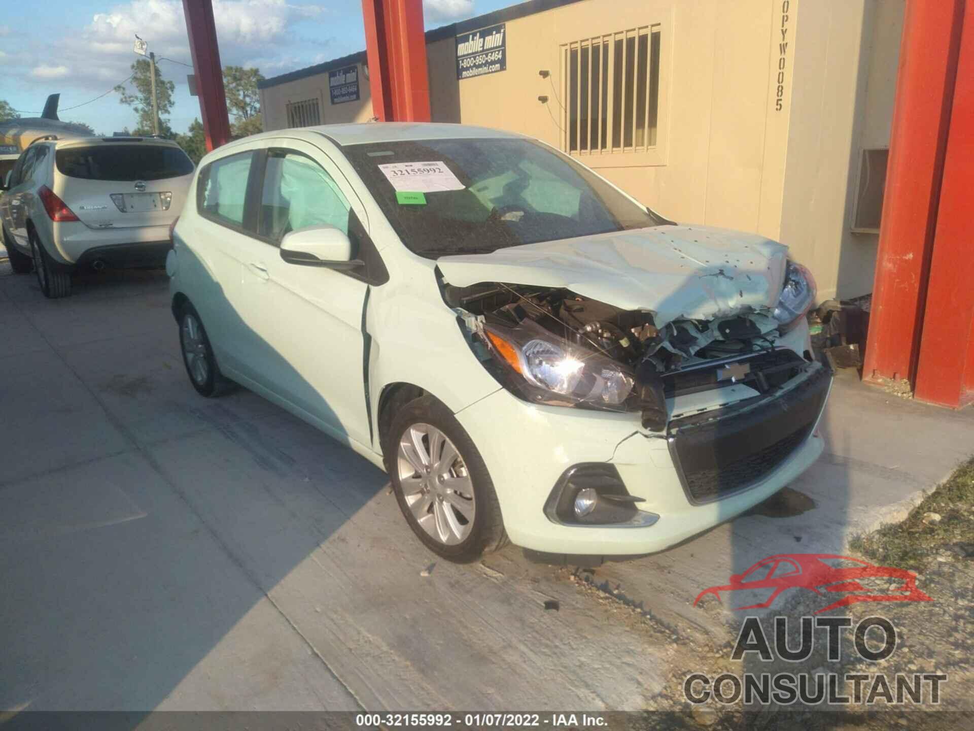 CHEVROLET SPARK 2018 - KL8CD6SA8JC432550