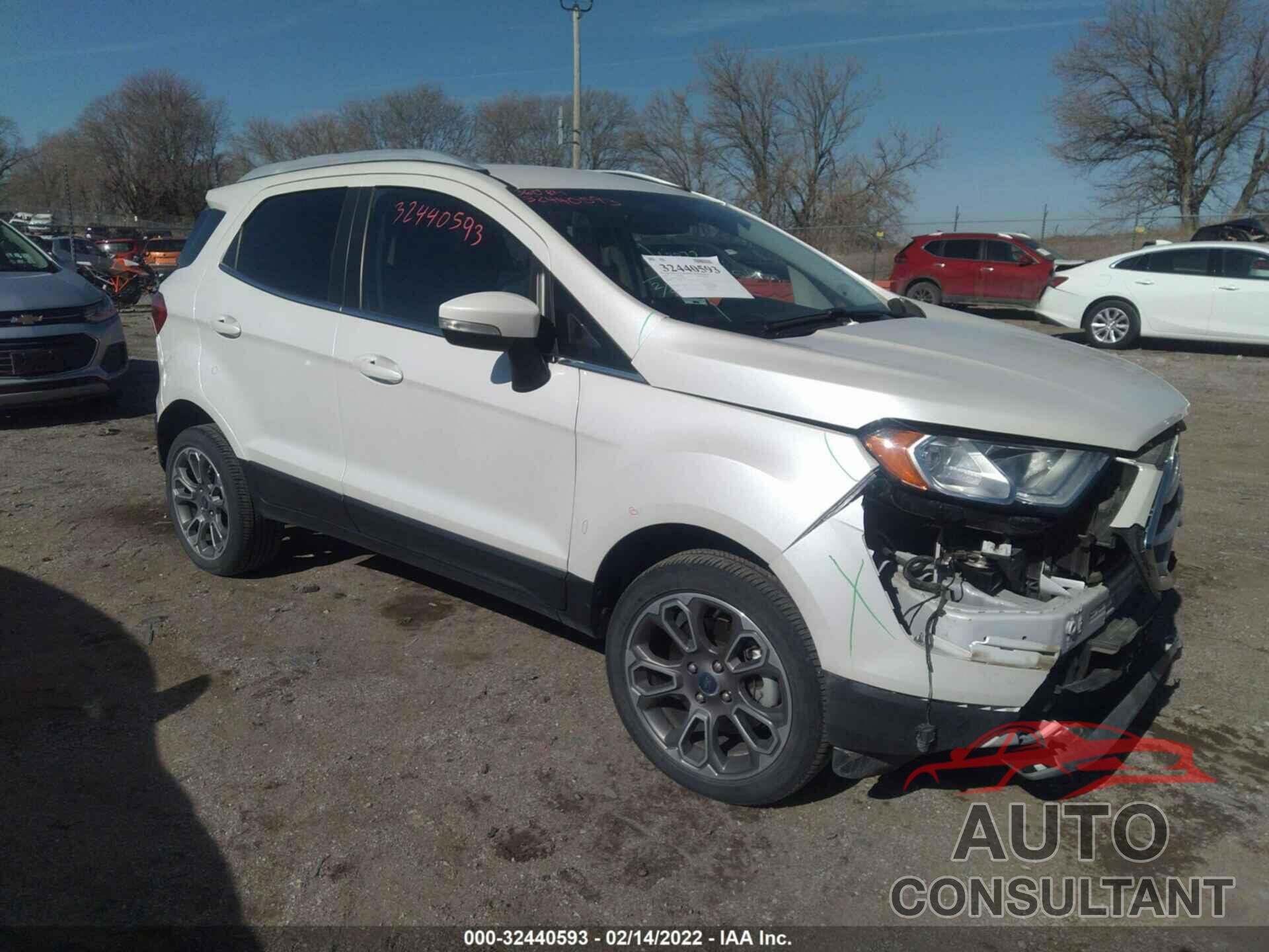 FORD ECOSPORT 2019 - MAJ6S3KL2KC287653