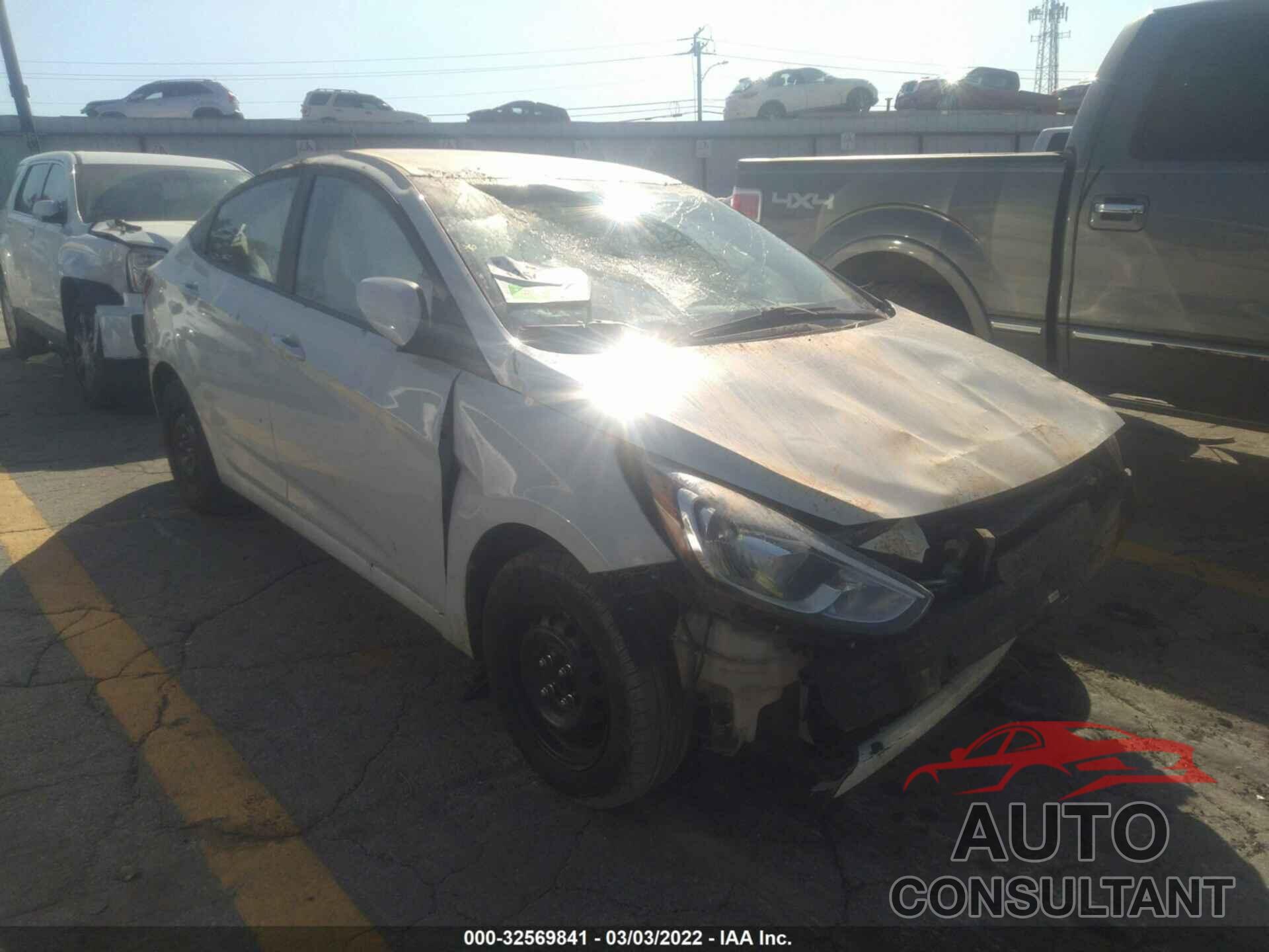 HYUNDAI ACCENT 2017 - KMHCT4AE2HU365883