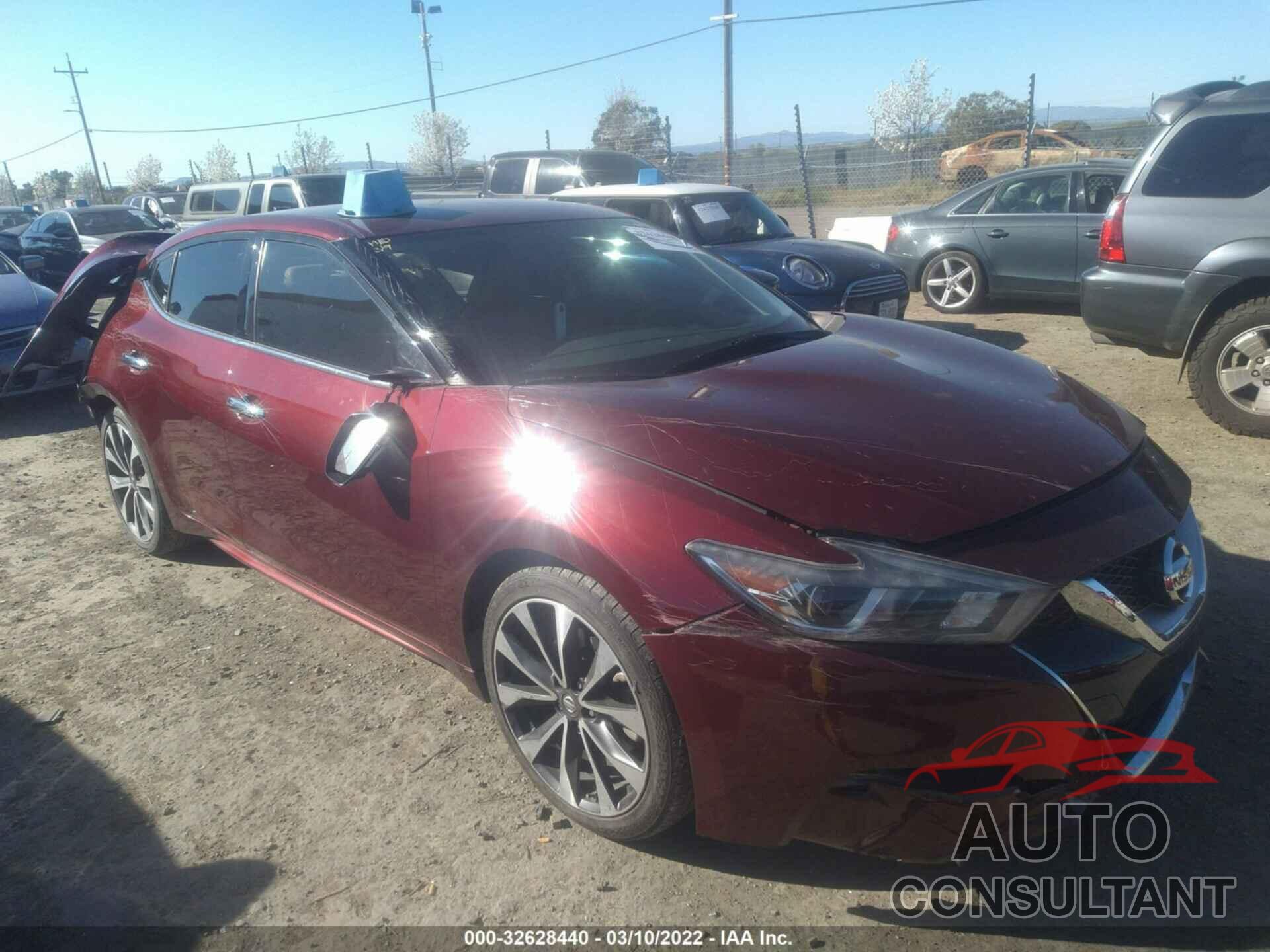 NISSAN MAXIMA 2017 - 1N4AA6AP3HC395260