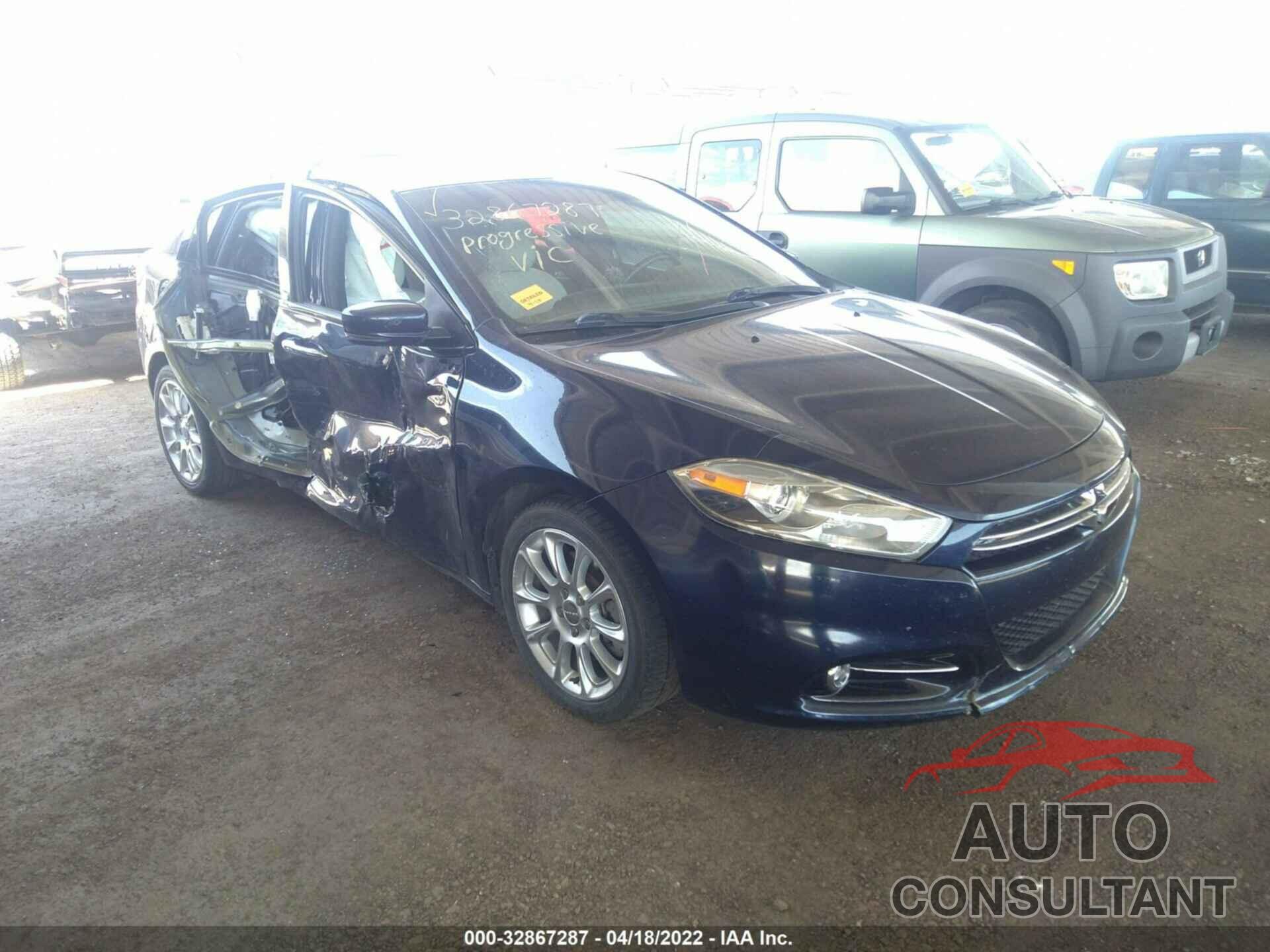 DODGE DART 2016 - 1C3CDFCB2GD564984