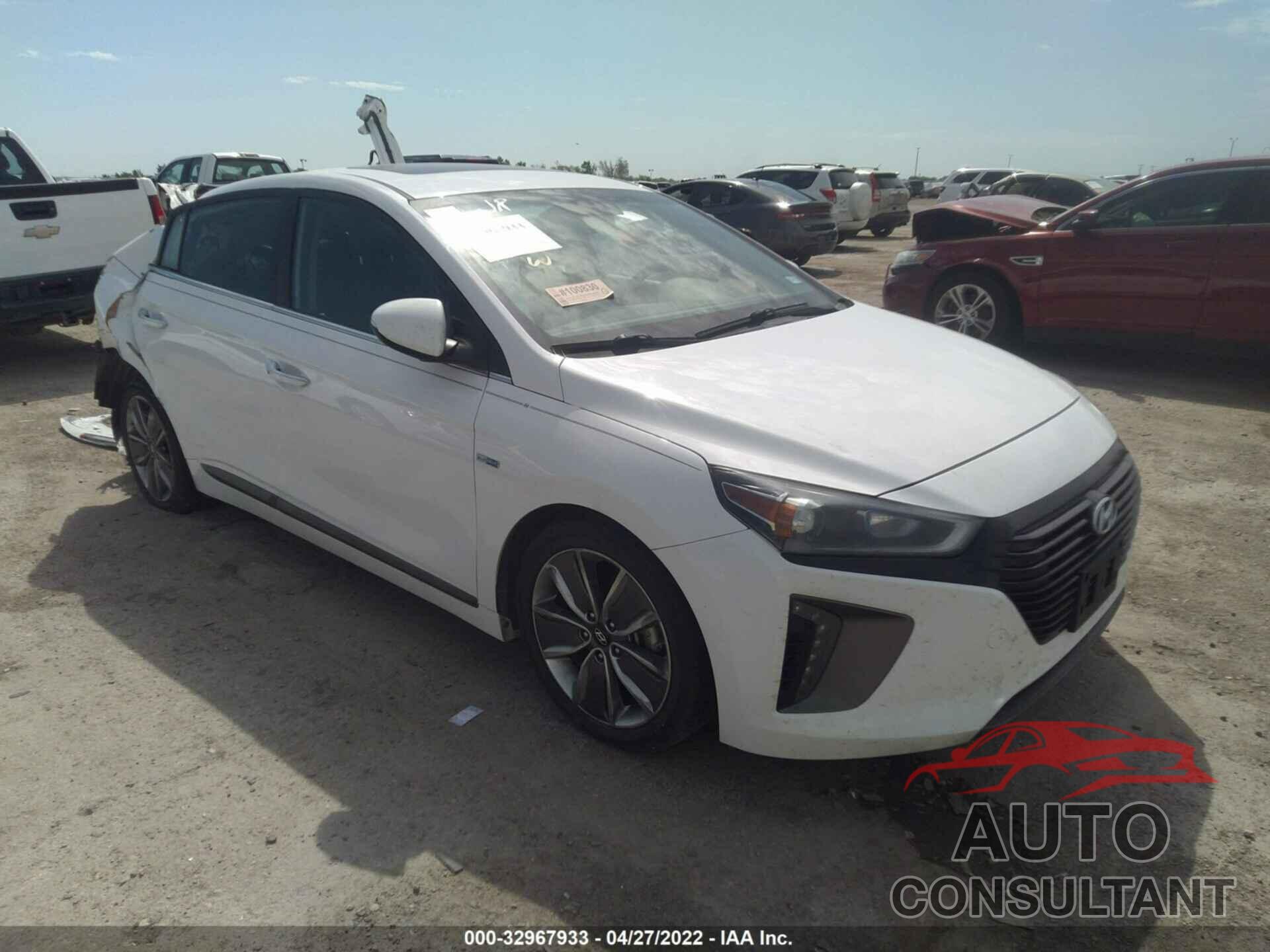 HYUNDAI IONIQ HYBRID 2017 - KMHC85LC4HU040574