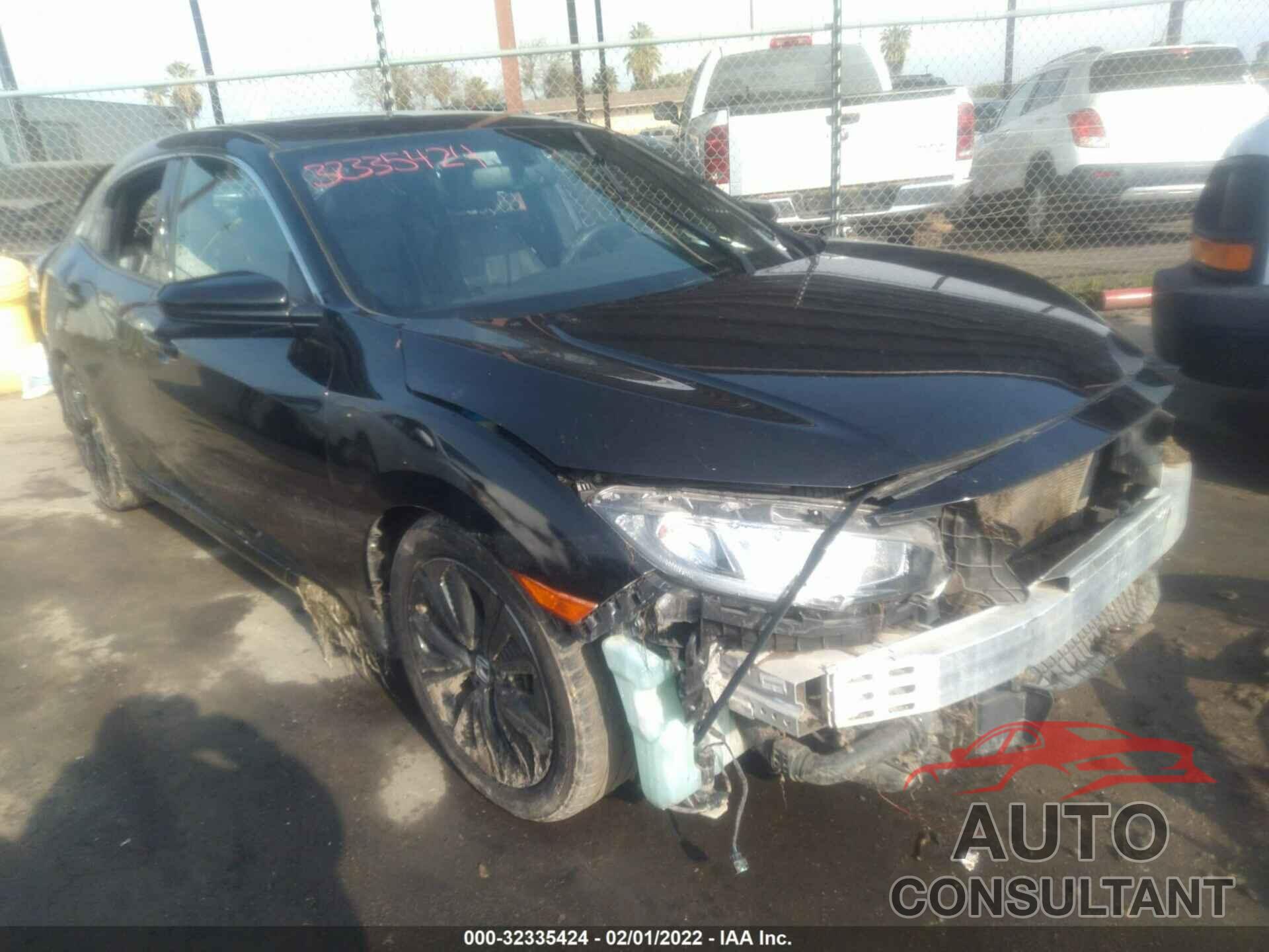 HONDA CIVIC HATCHBACK 2018 - SHHFK7H78JU420606