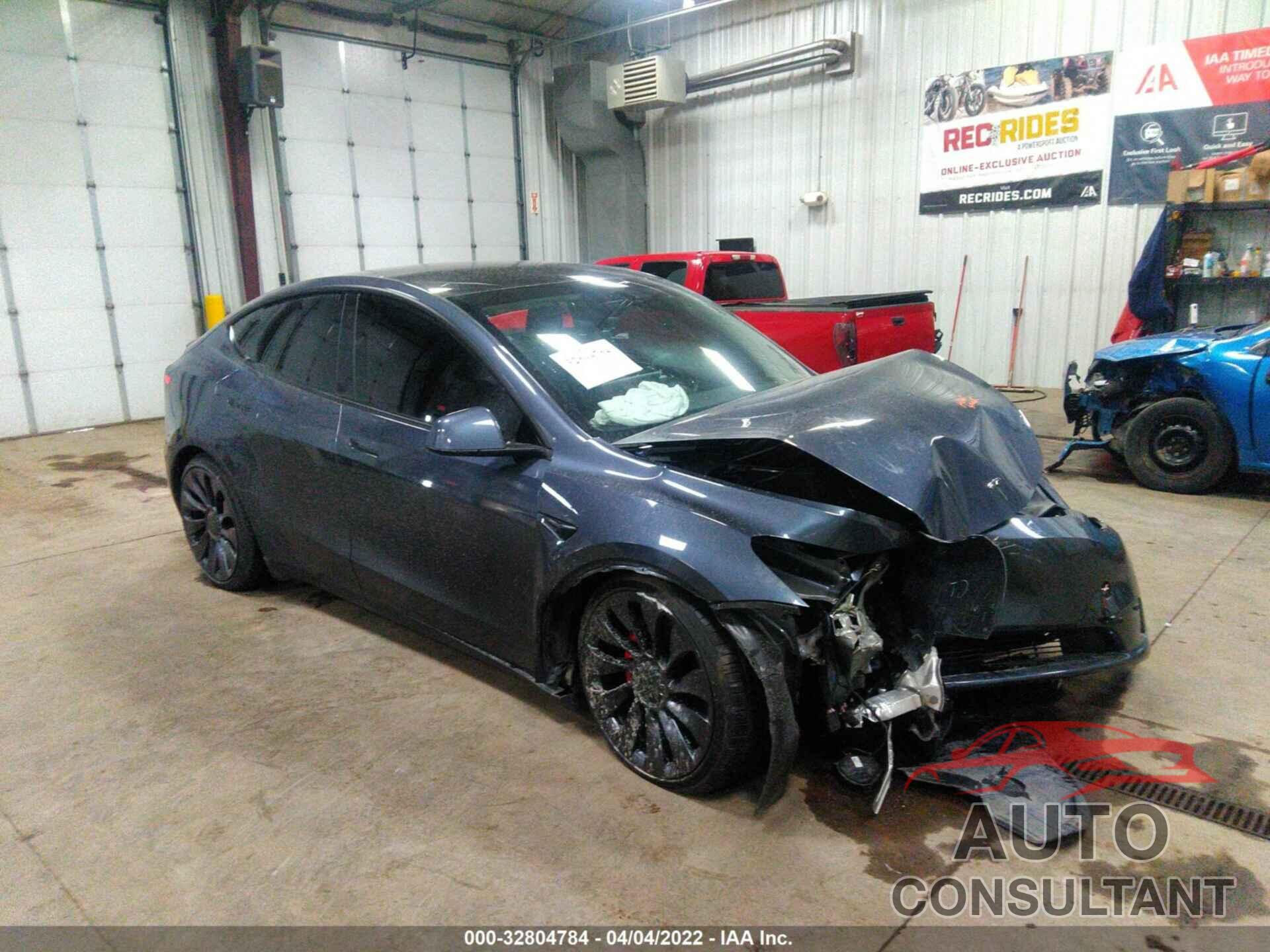TESLA MODEL Y 2022 - 7SAYGDEF3NF370356