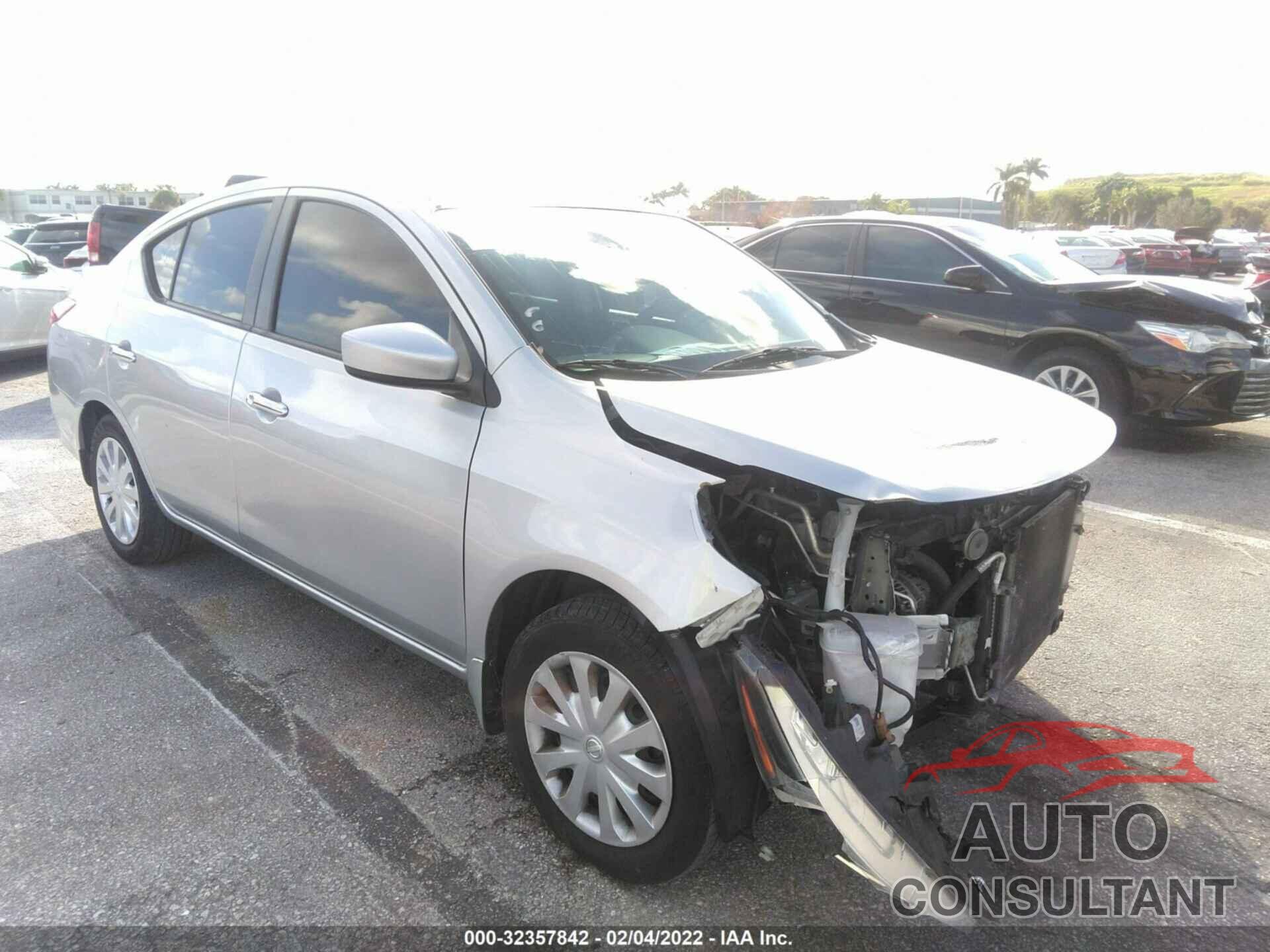 NISSAN VERSA 2016 - 3N1CN7AP0GL853565