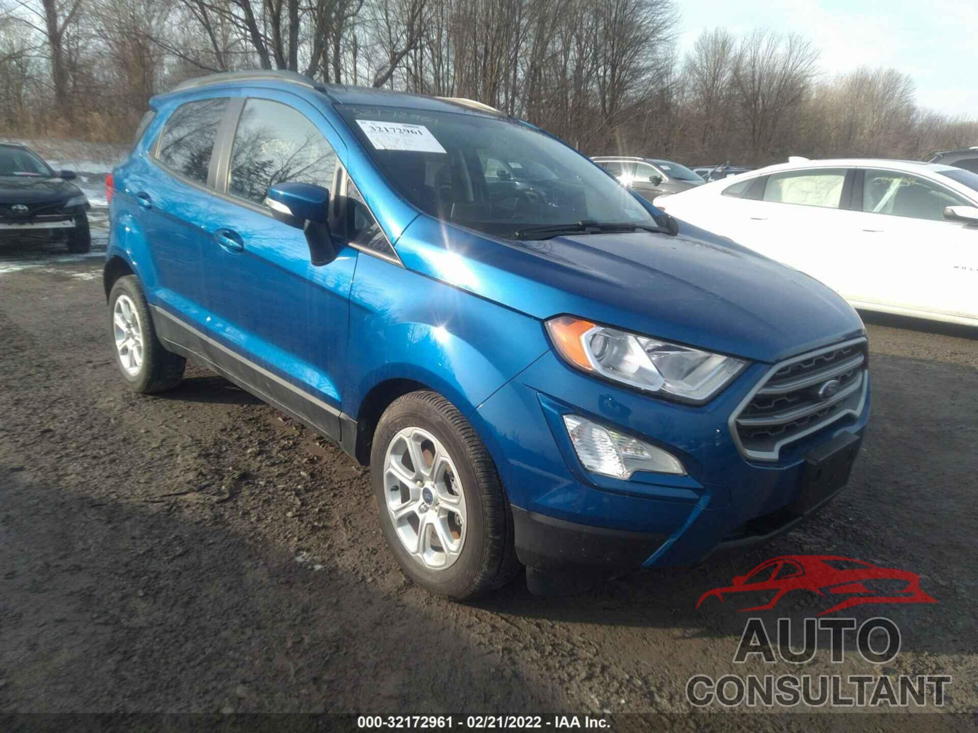 FORD ECOSPORT 2021 - MAJ3S2GEXMC408214